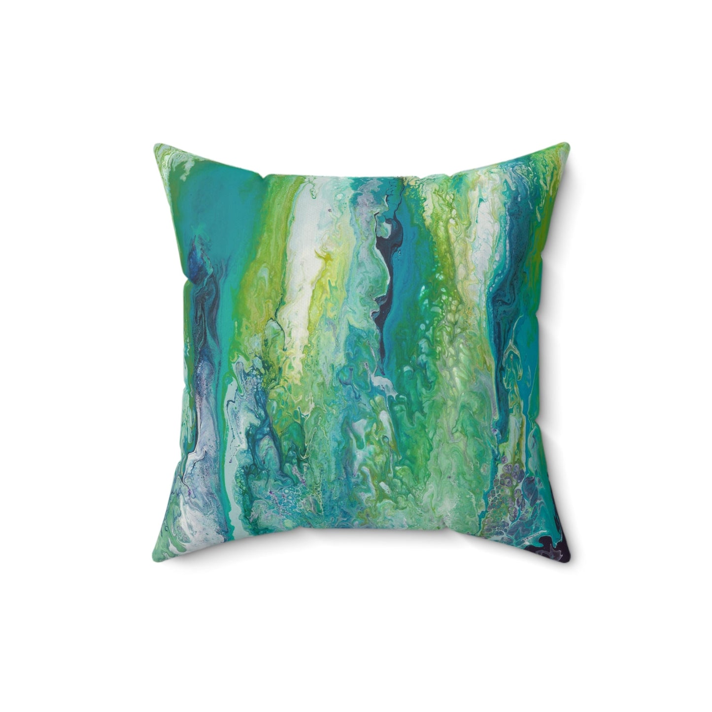 'Effervescent' - Faux Suede Pillow