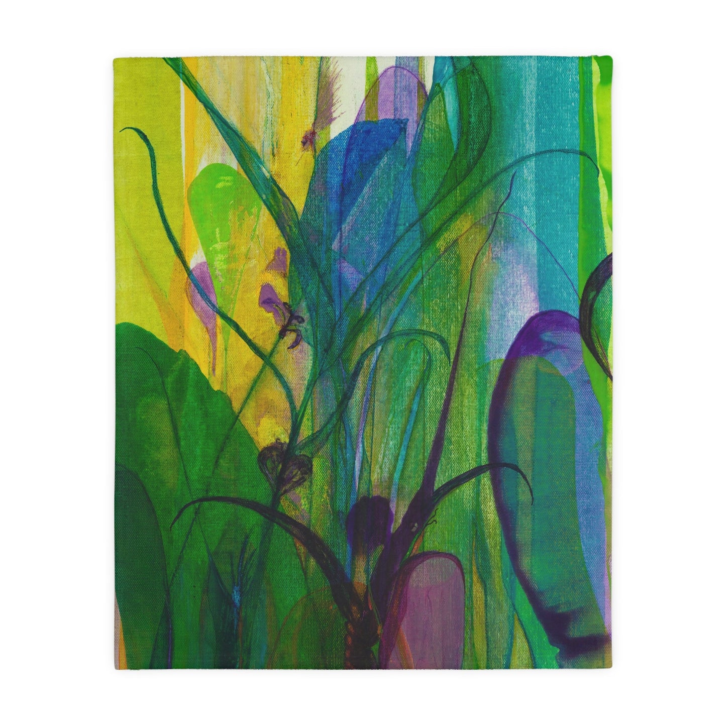 Through the Looking Glass - Velveteen Microfiber Blanket