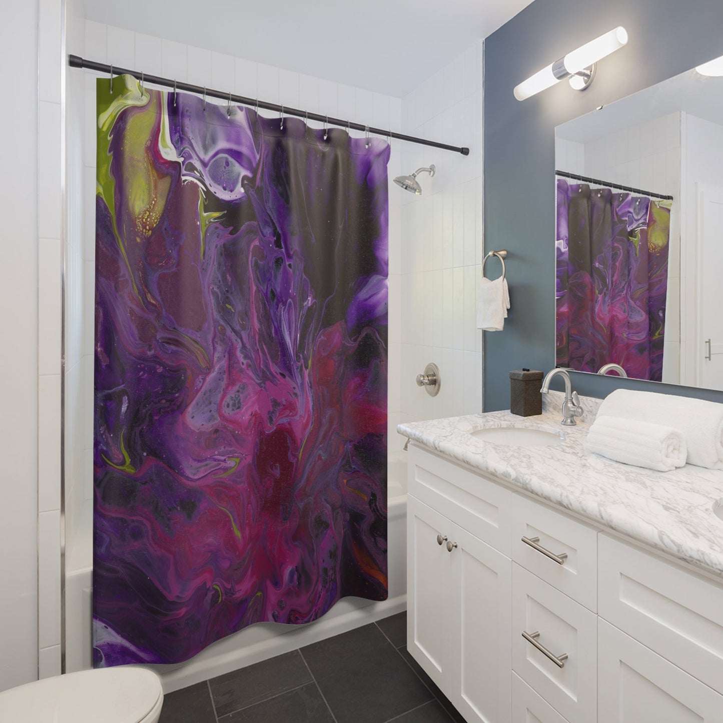 'Blooming Gorgeous' - Shower Curtain