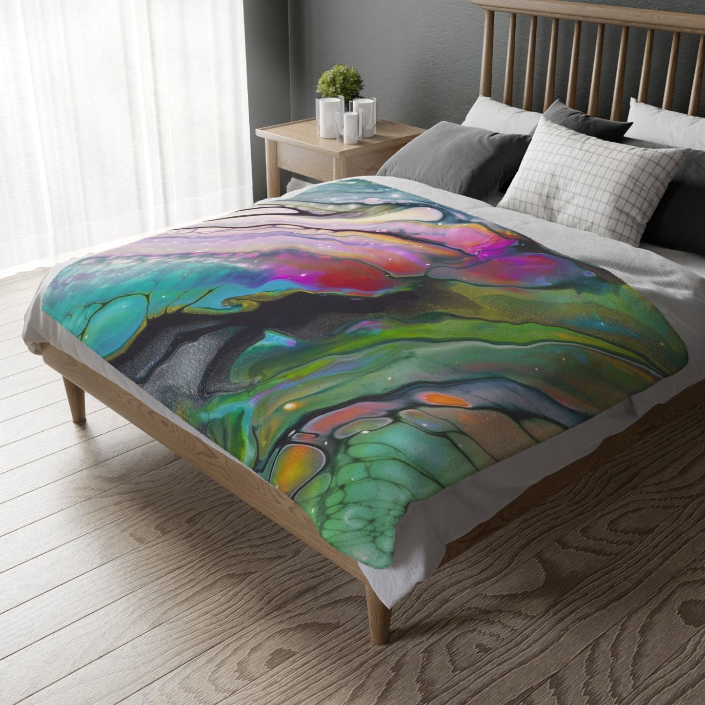 Butterfly Wings - Velveteen Microfiber Blanket