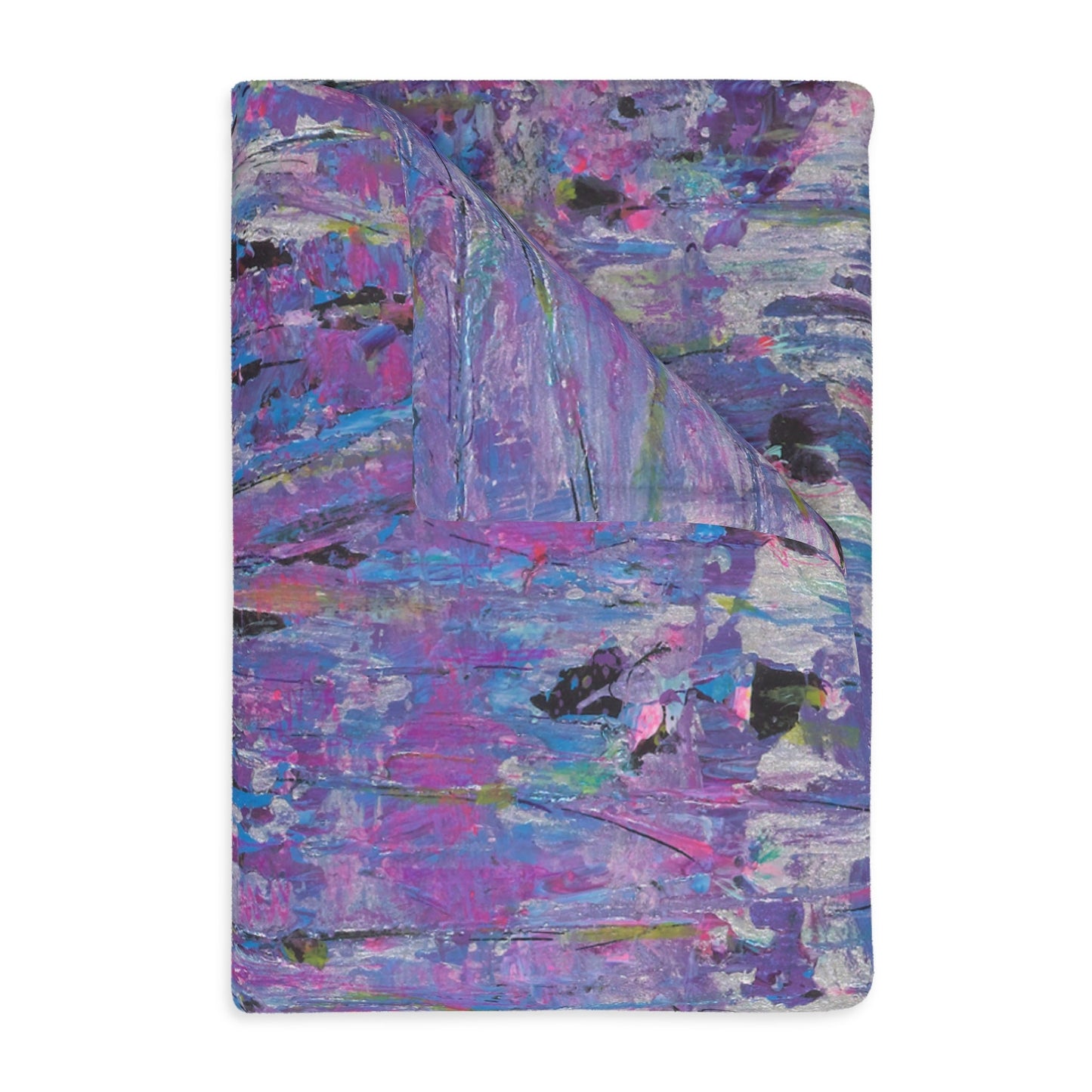 Meadow Sunrise - Velveteen Microfiber Blanket