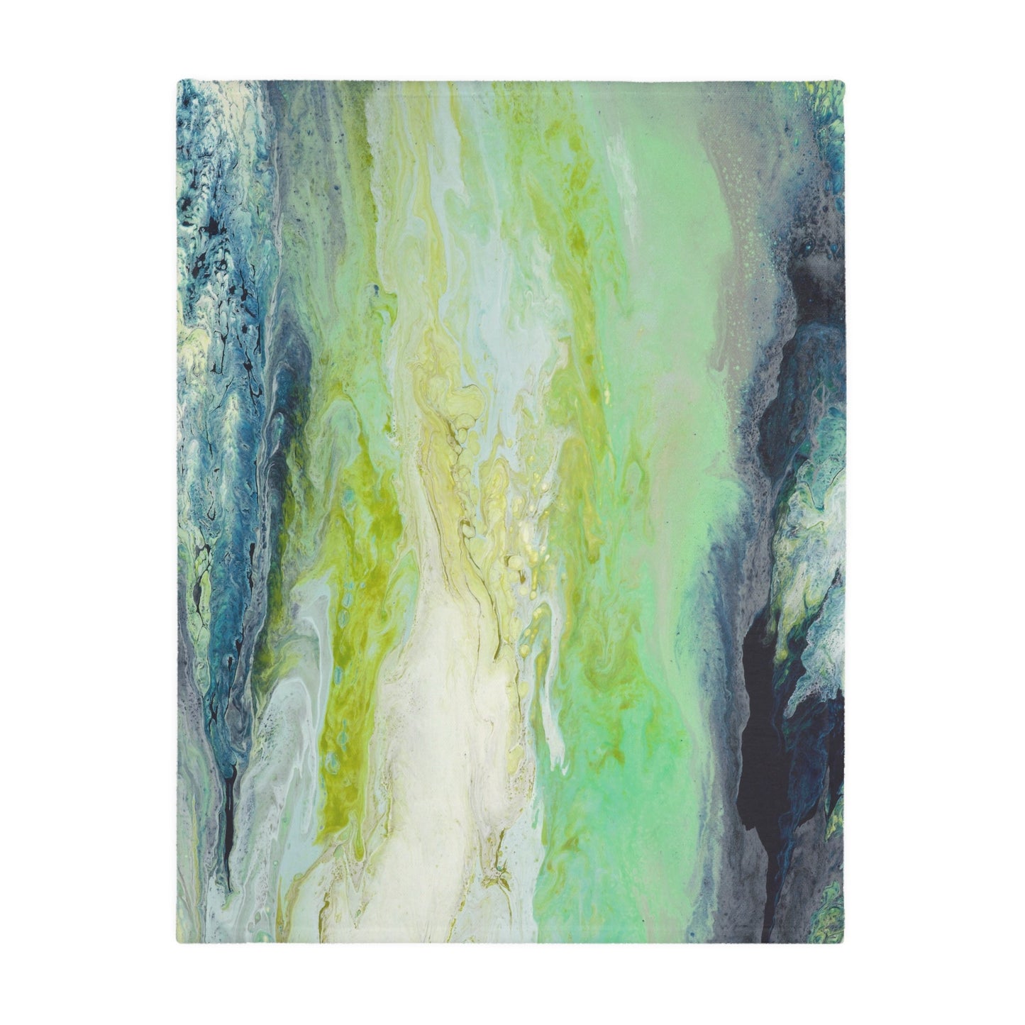 Rainy Day Sunshine - Velveteen Microfiber Blanket
