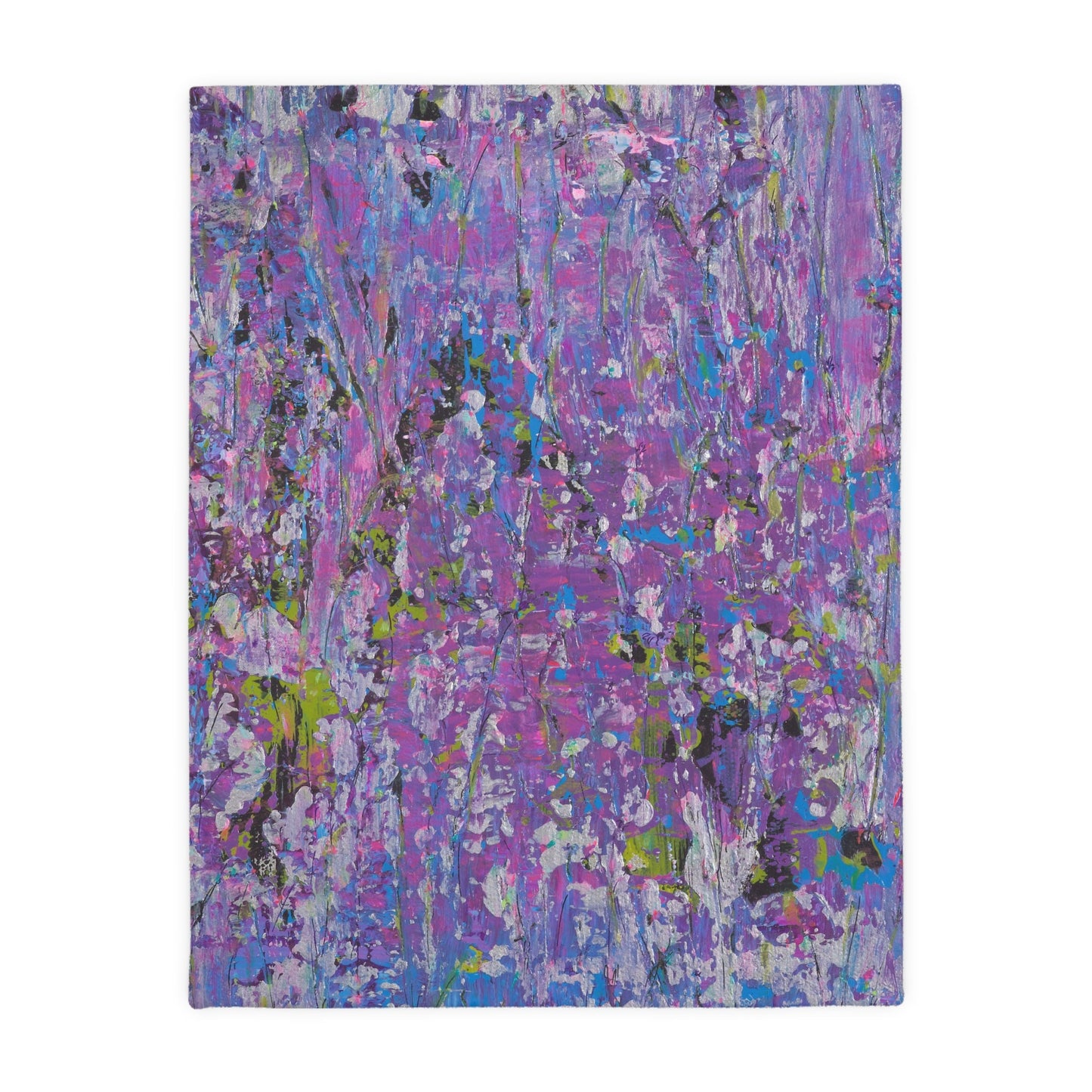 Meadow Sunrise - Velveteen Microfiber Blanket