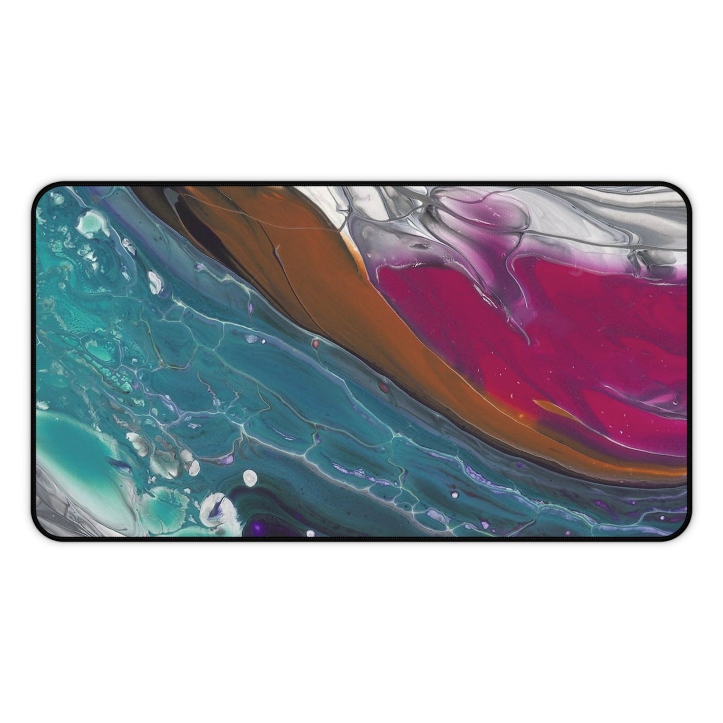 'Against The Current' - Desk or Workspace Mat
