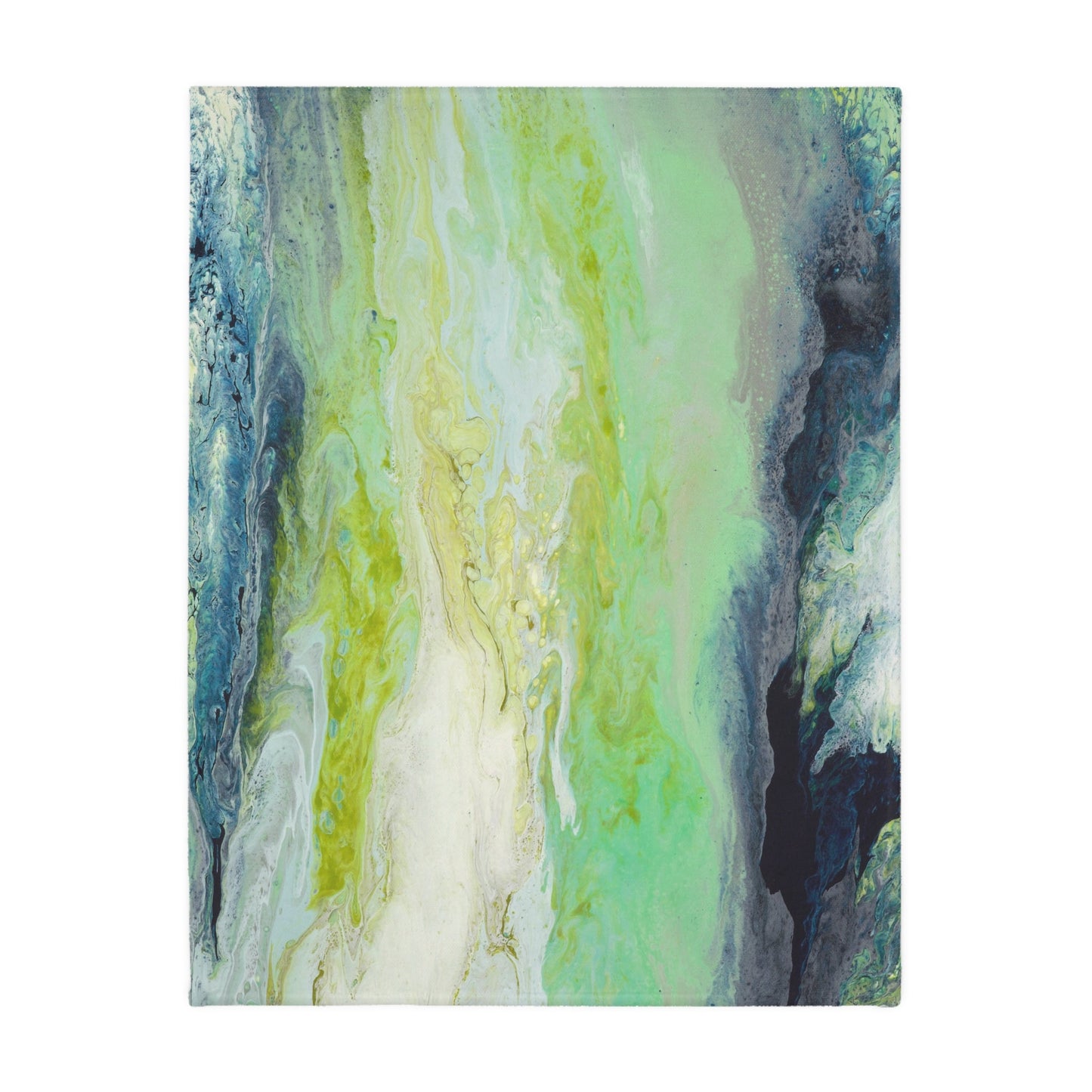 Rainy Day Sunshine - Velveteen Microfiber Blanket