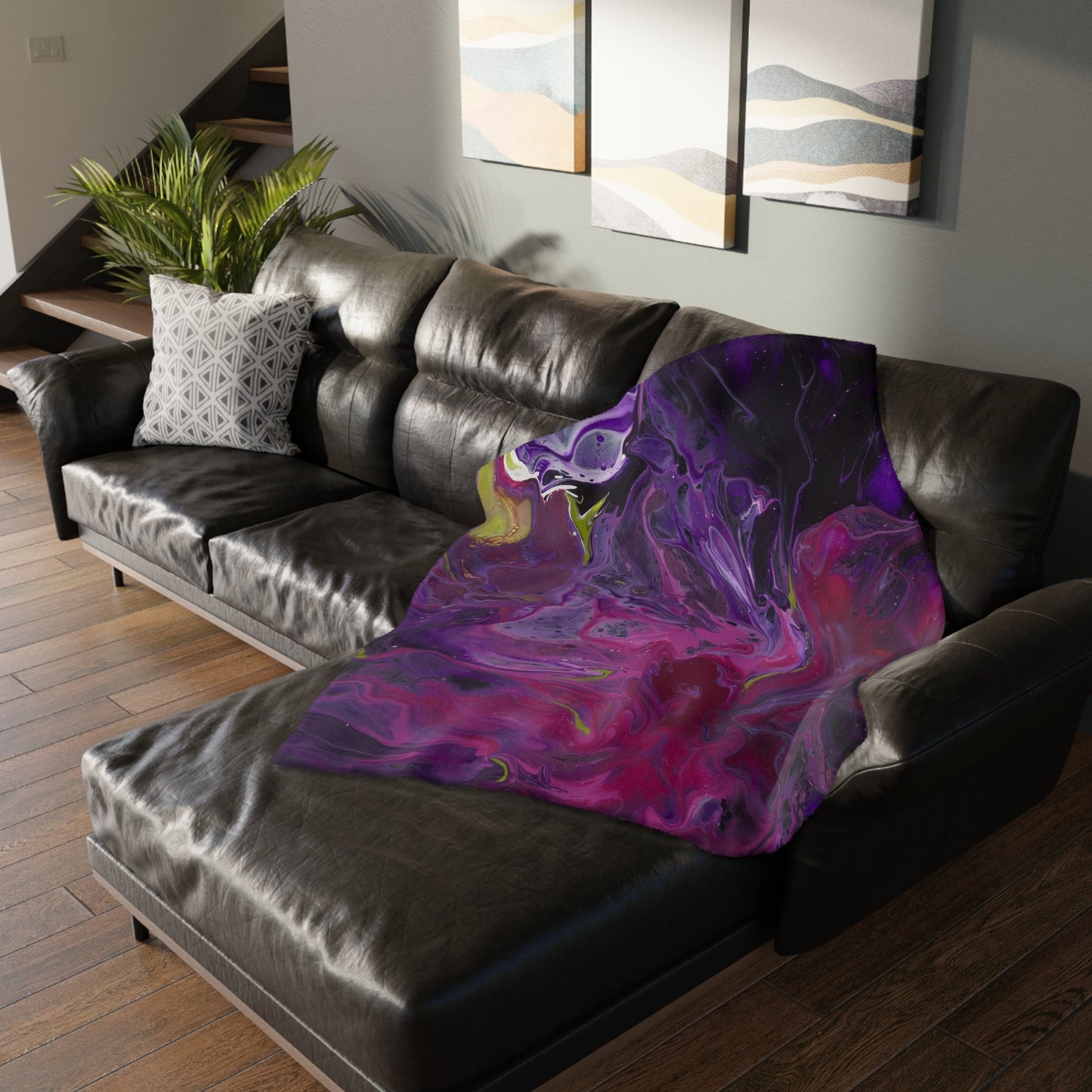 Blooming Gorgeous - Velveteen Microfiber Blanket