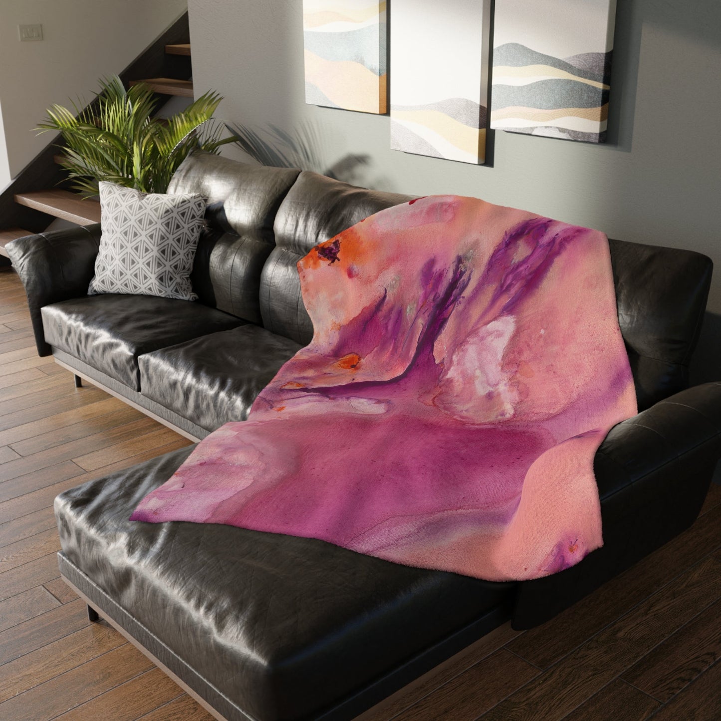 Basking In The Sunshine - Velveteen Microfiber Blanket
