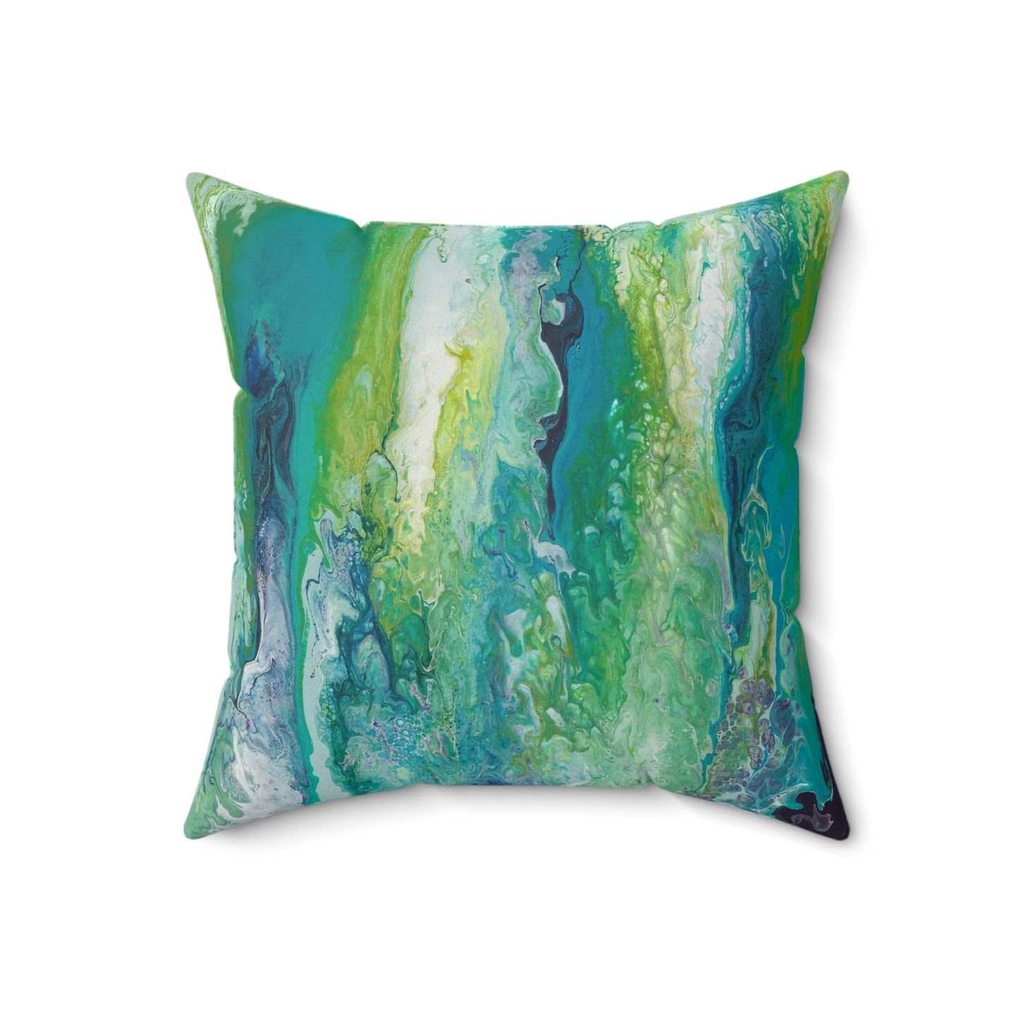 'Effervescent' - Faux Suede Pillow