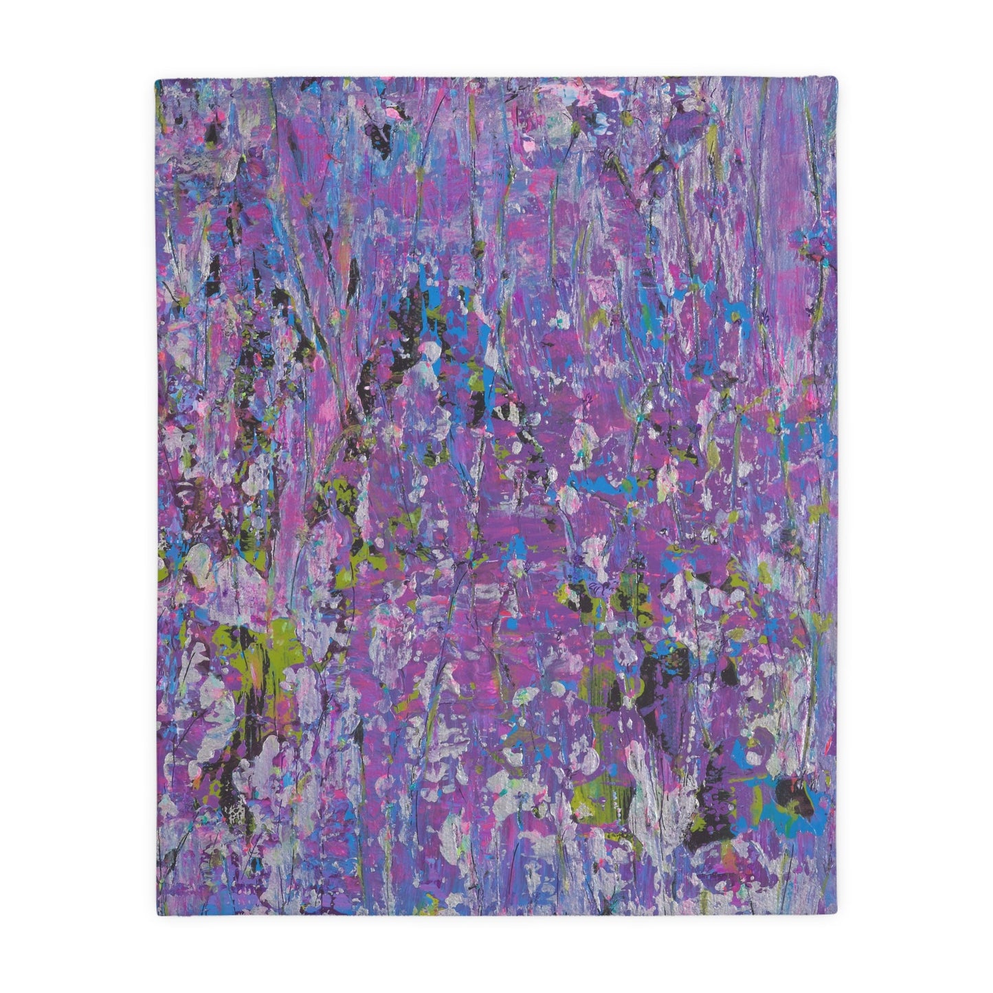 Meadow Sunrise - Velveteen Microfiber Blanket