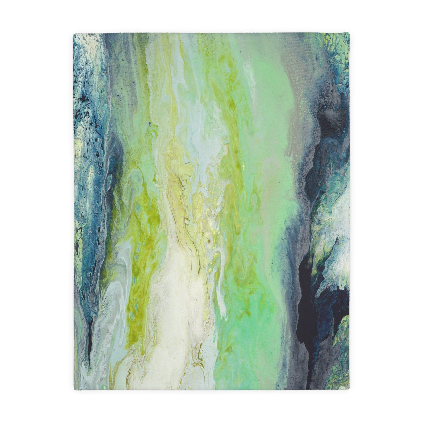 Rainy Day Sunshine - Velveteen Microfiber Blanket