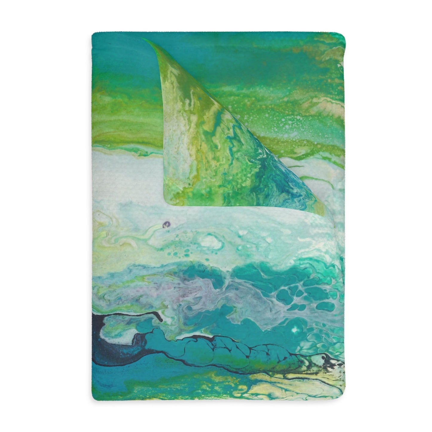 Effervescent - Velveteen Microfiber Blanket