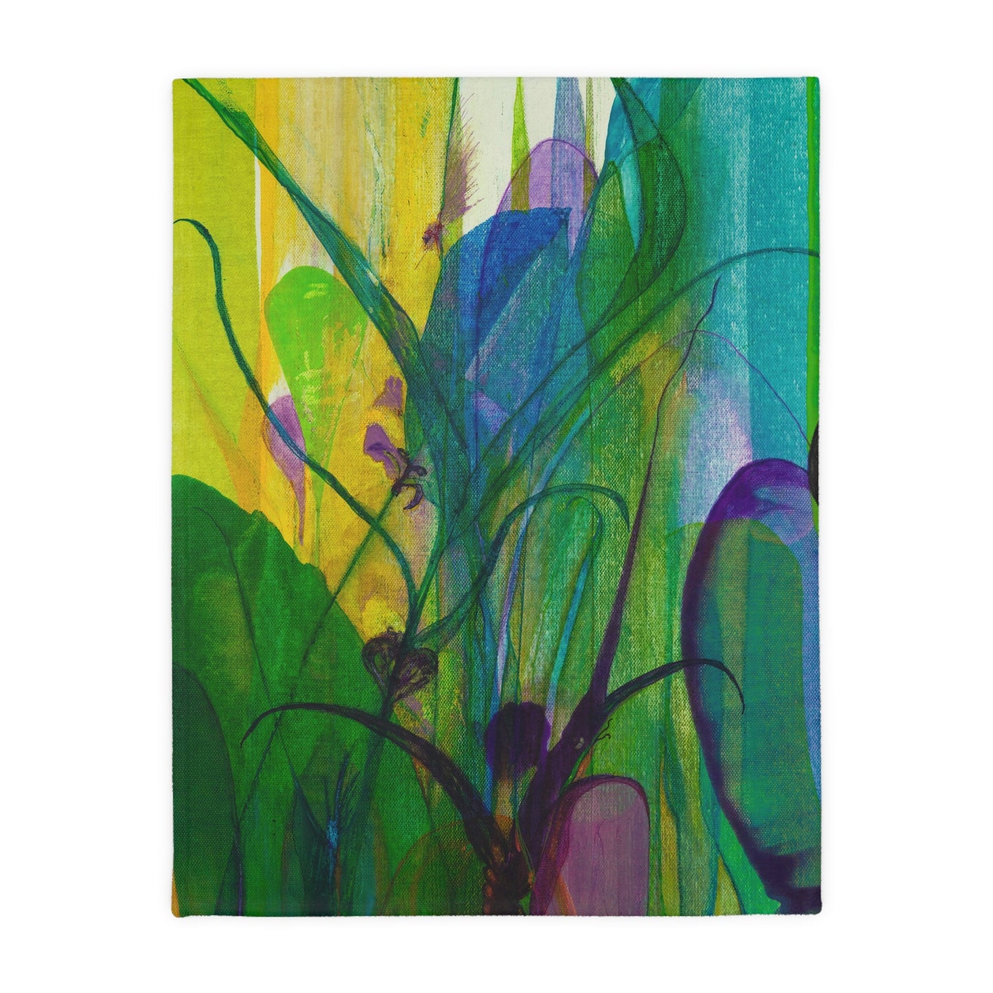 Through the Looking Glass - Velveteen Microfiber Blanket