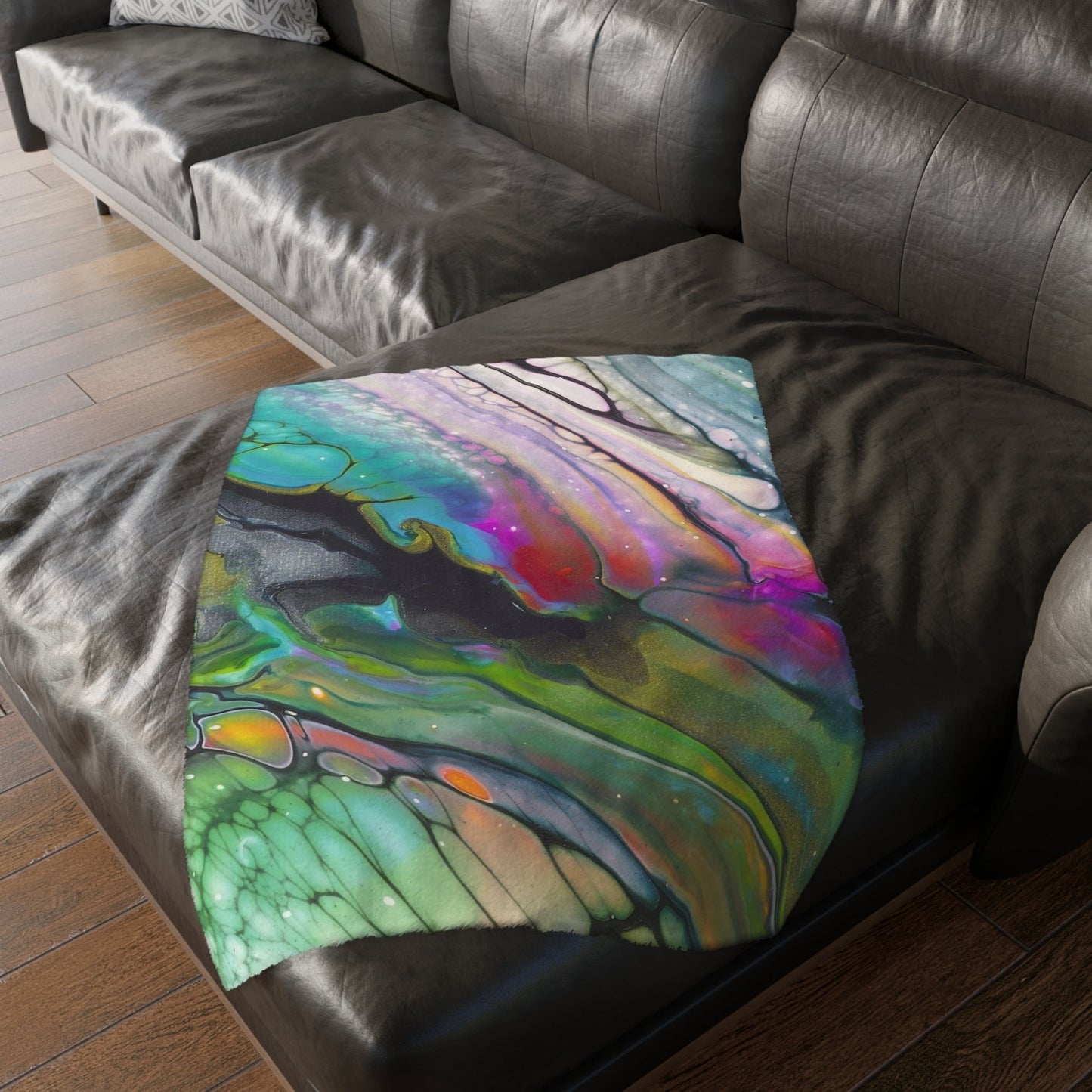 Butterfly Wings - Velveteen Microfiber Blanket
