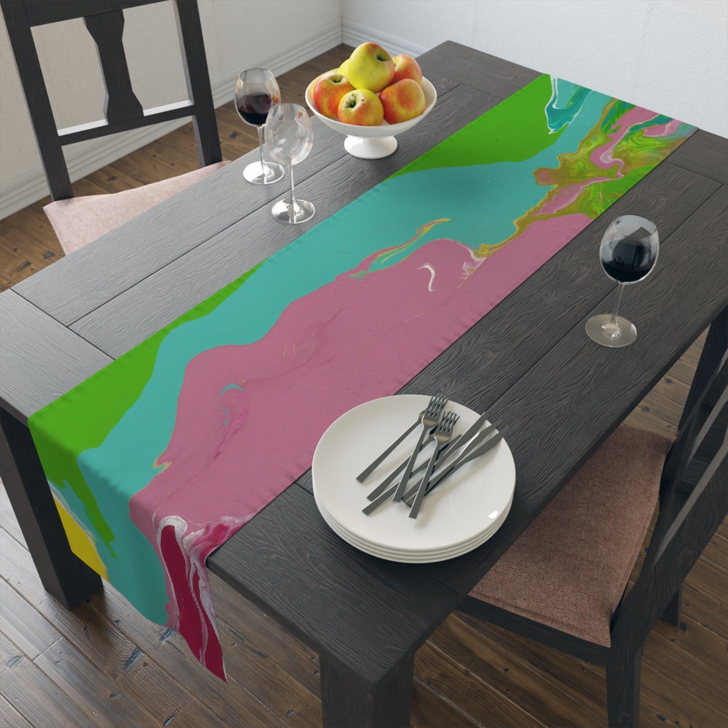 Playing With Rainbows - Table Runner