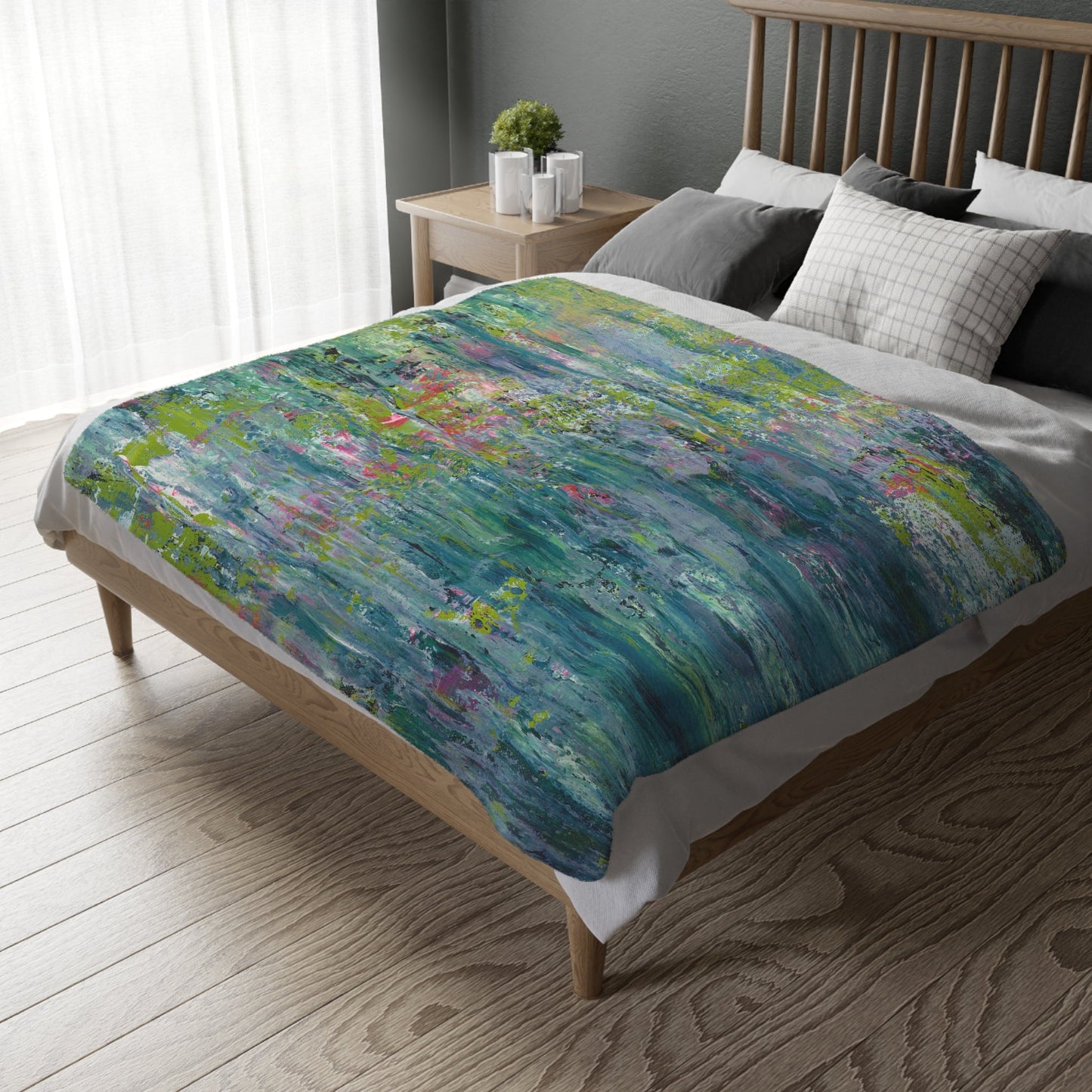 It's A Spring Thing - Velveteen Microfiber Blanket
