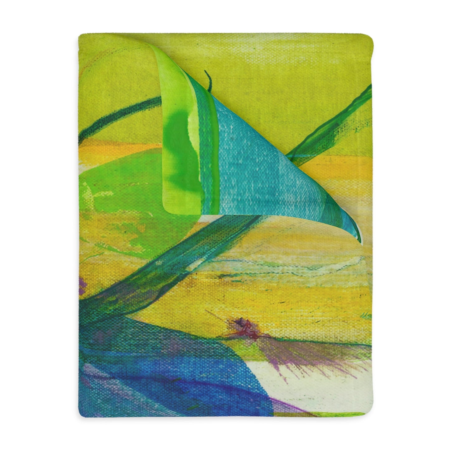 Through the Looking Glass - Velveteen Microfiber Blanket