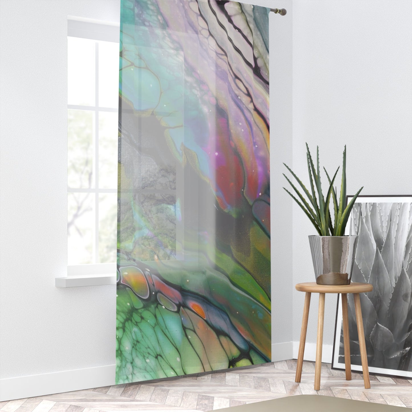 'Butterfly Wings' - Sheer Curtain