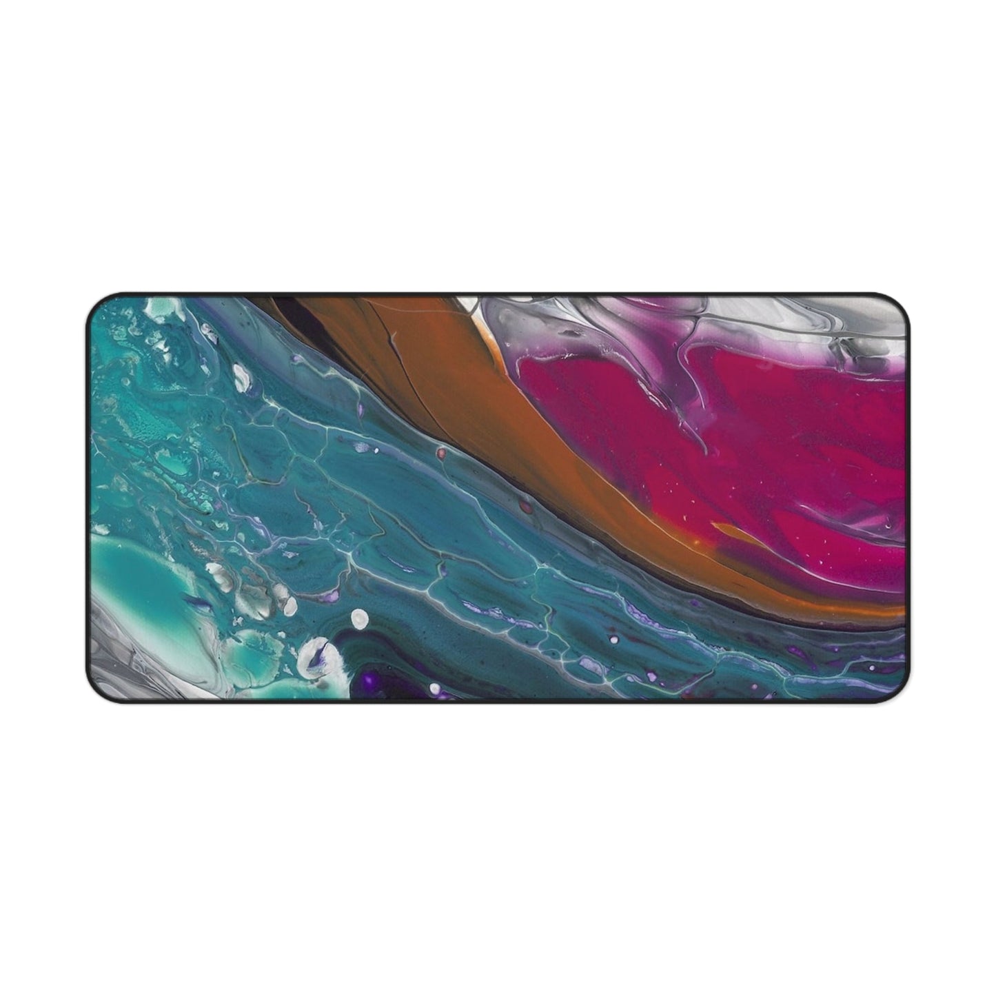 'Against The Current' - Desk or Workspace Mat