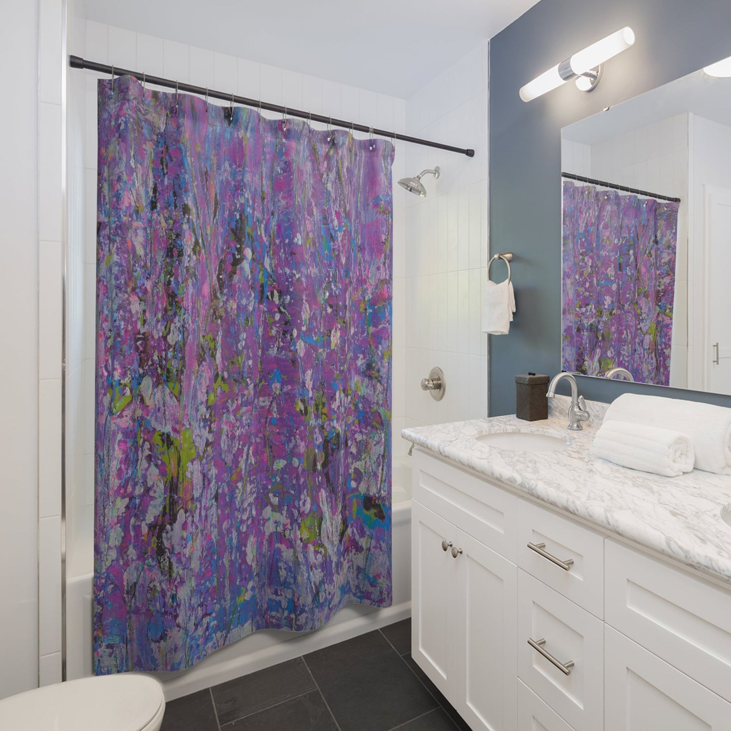 'Meadow Sunrise' - Shower Curtain
