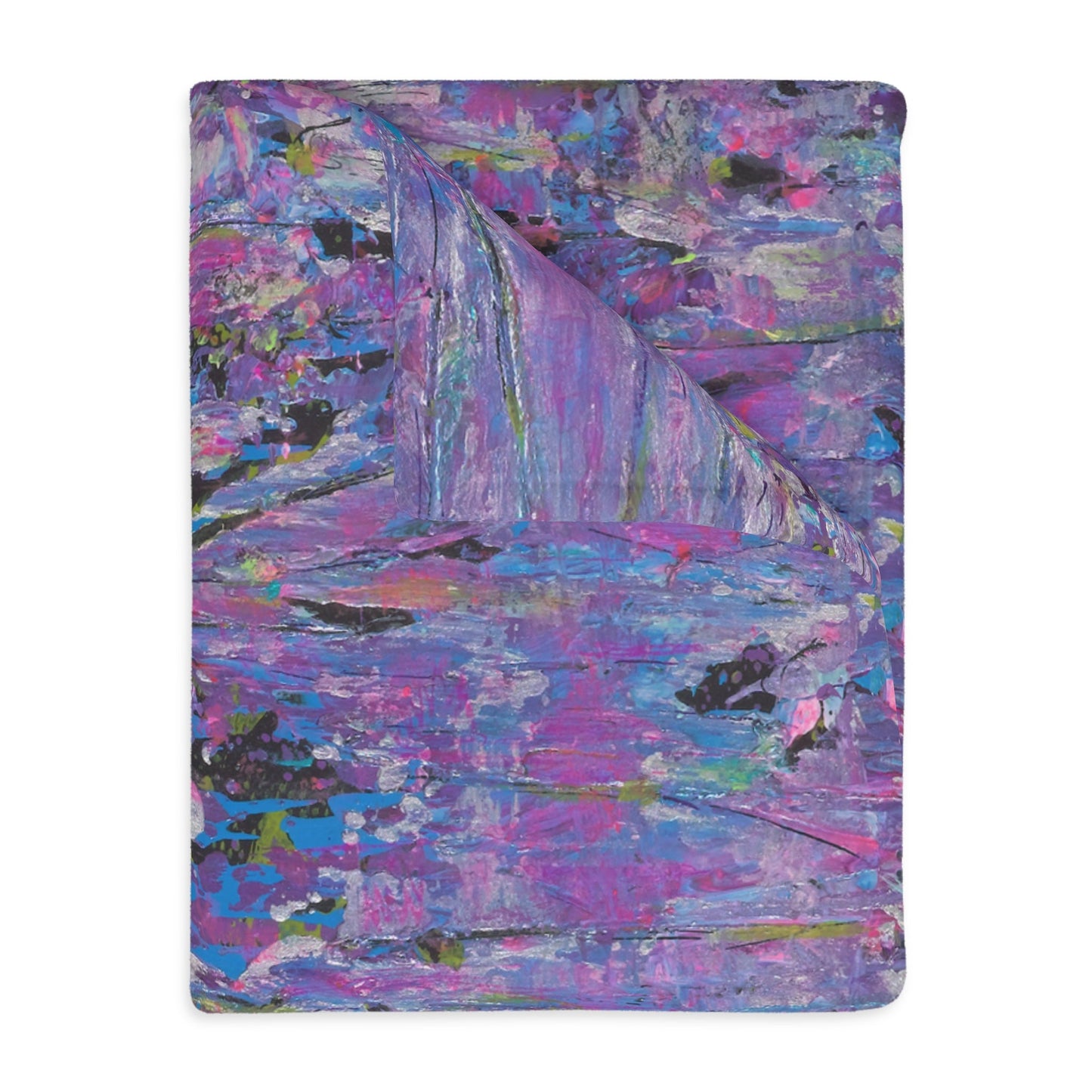 Meadow Sunrise - Velveteen Microfiber Blanket