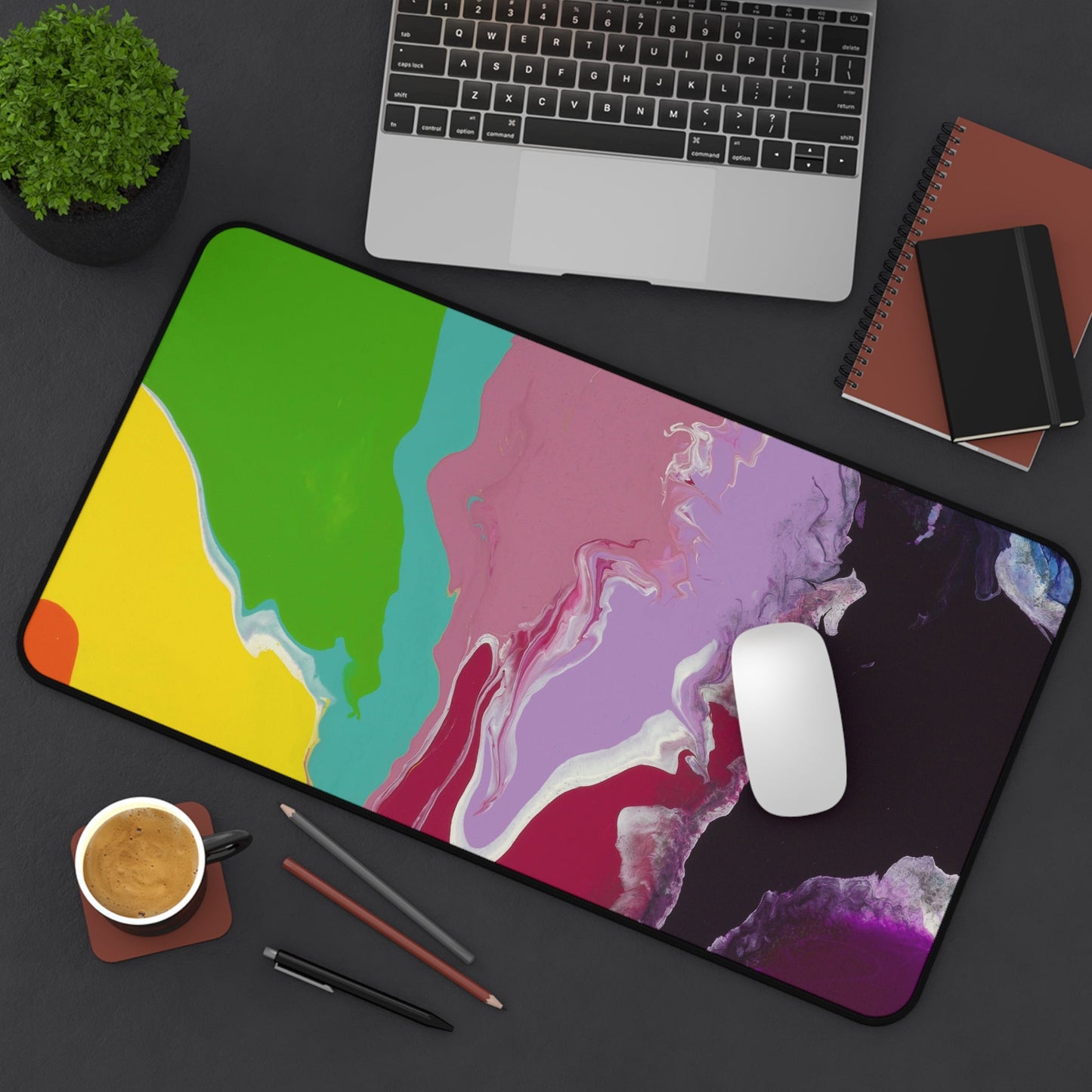 'Playing With Rainbows' - Desk or Workspace Mat