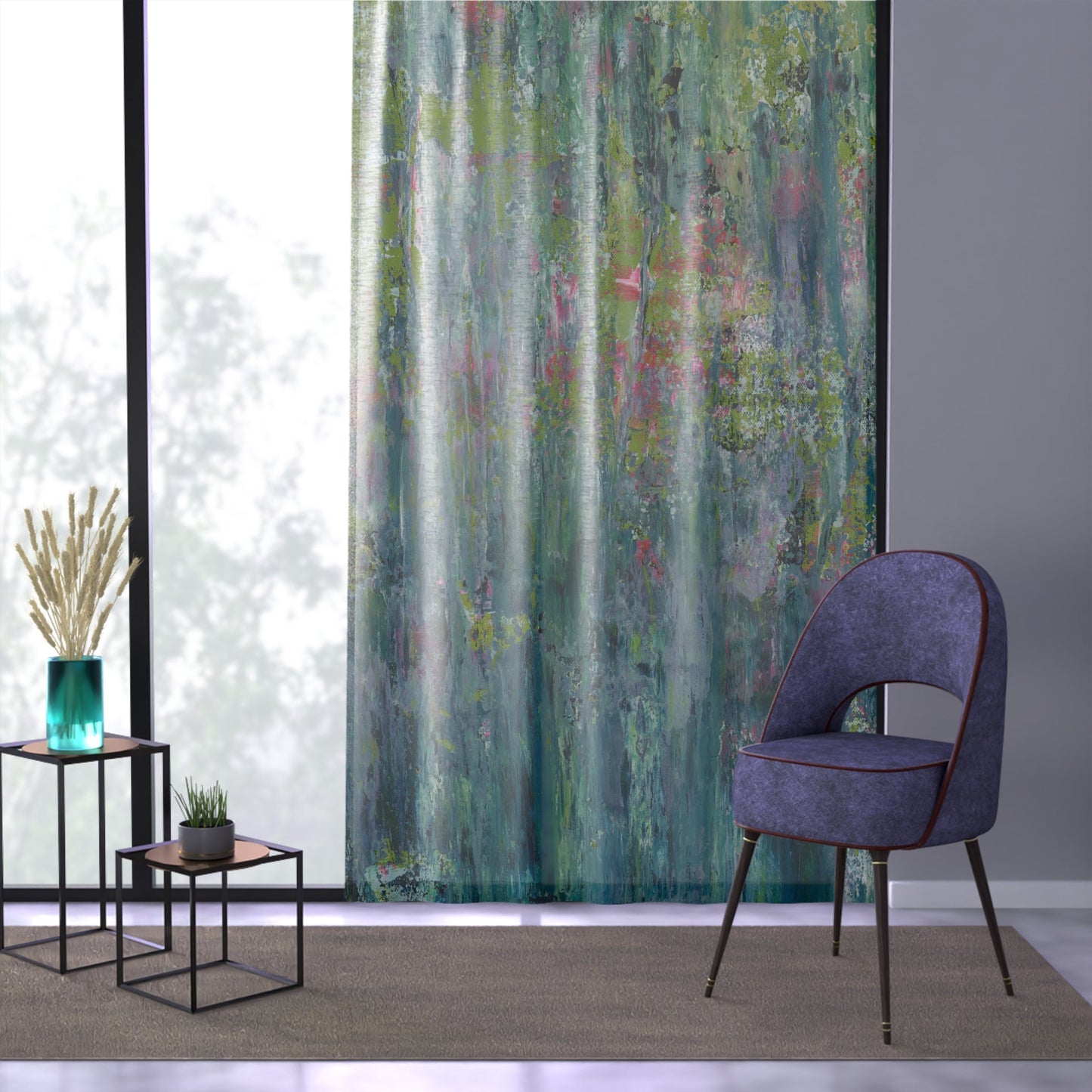 'It's A Spring Thing' - Sheer Curtain