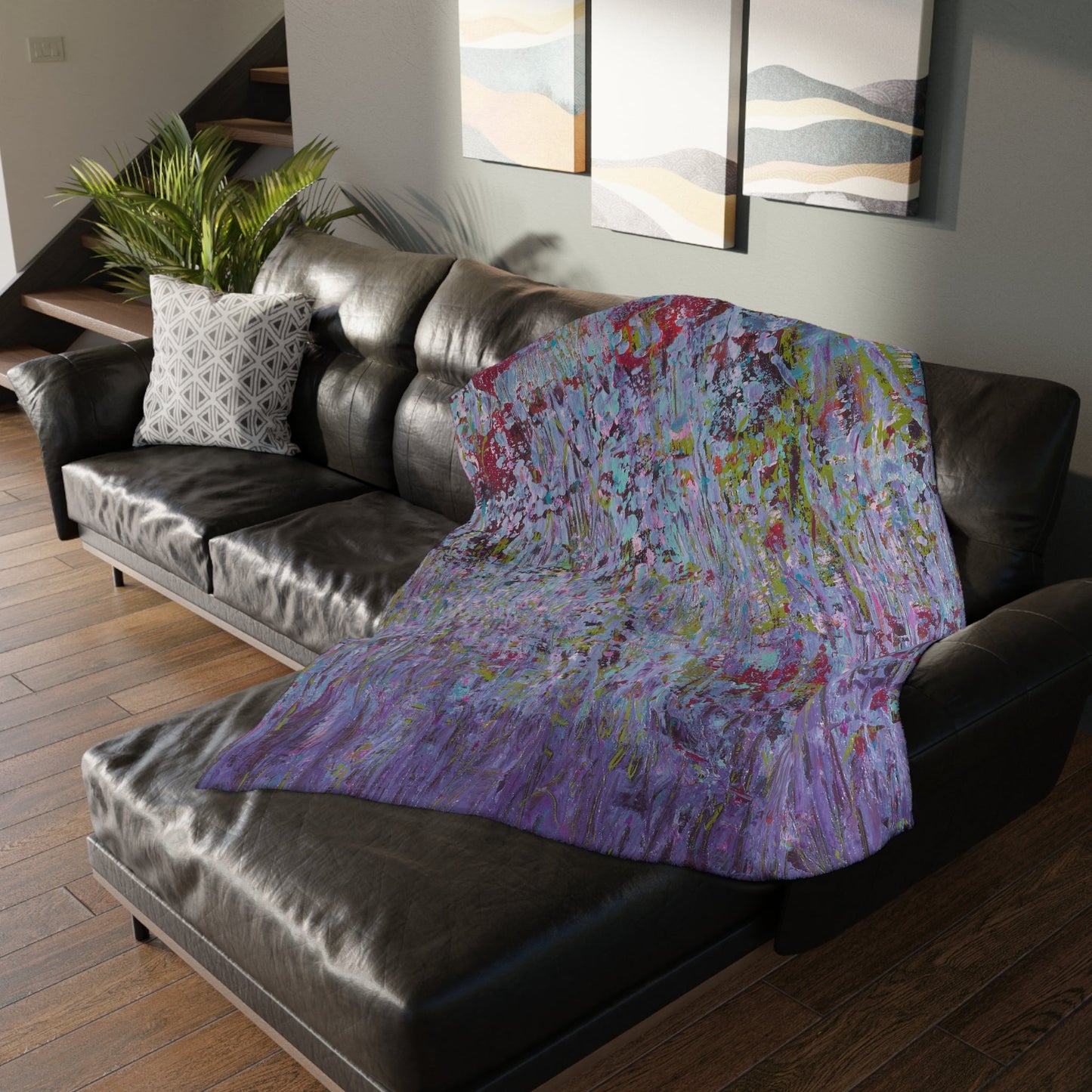 Wildflowers - Velveteen Microfiber Blanket