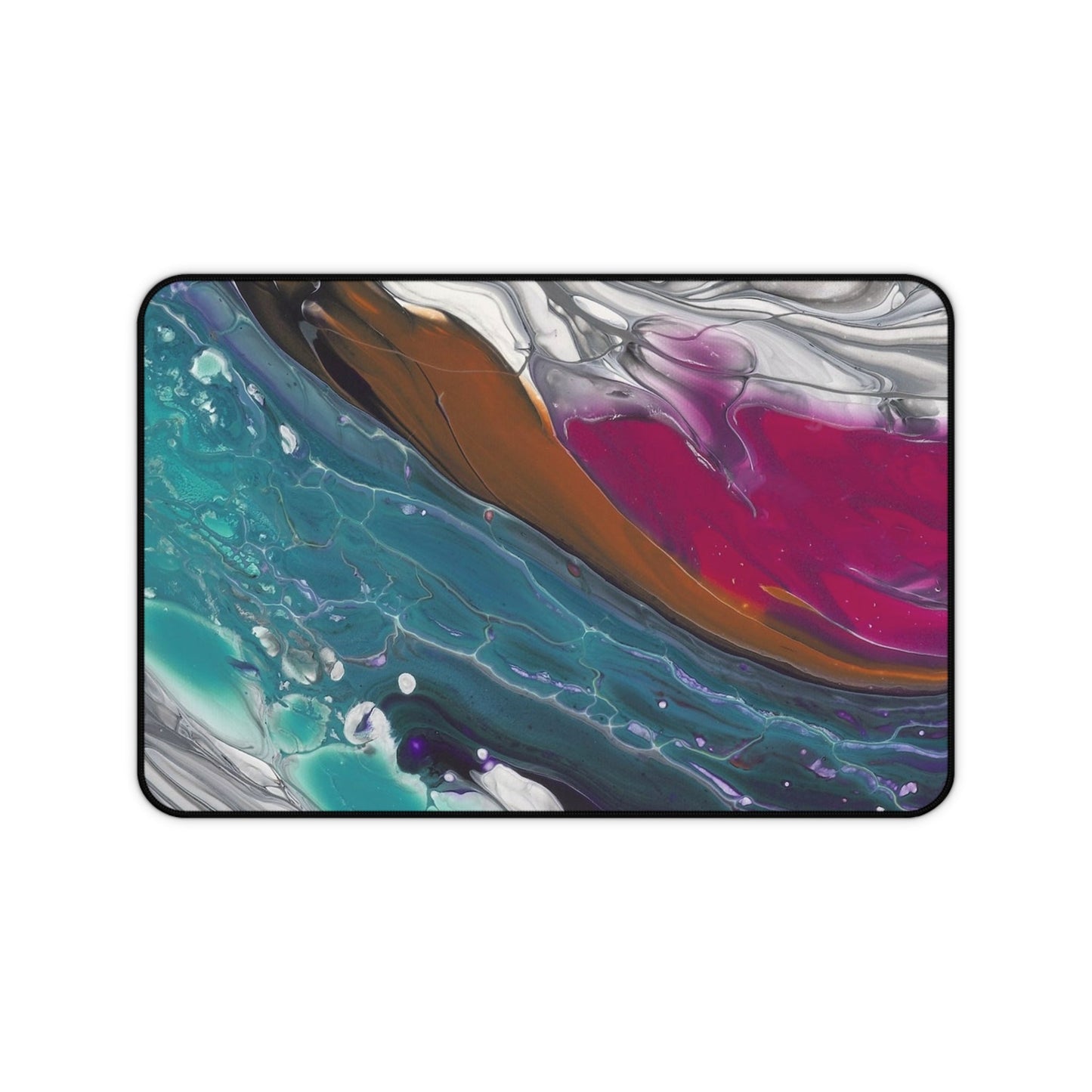 'Against The Current' - Desk or Workspace Mat