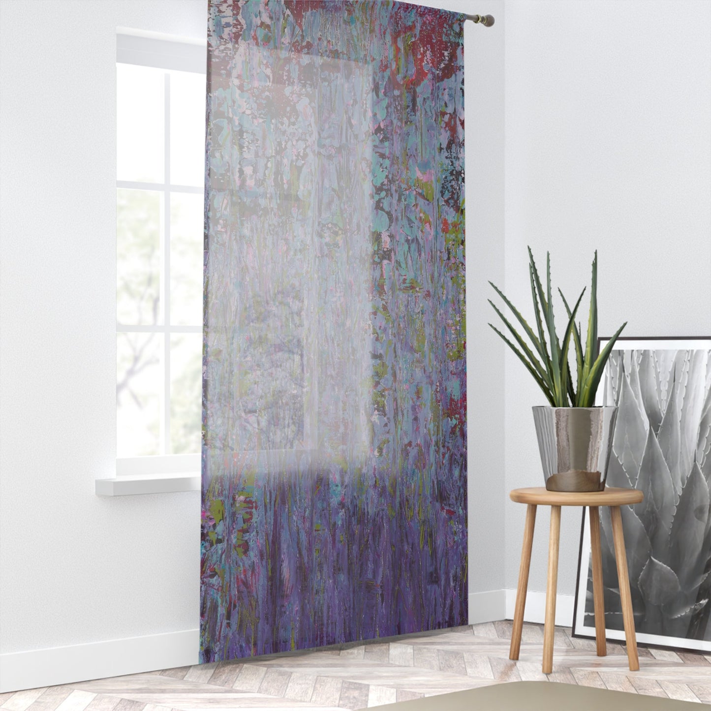 'Wildflowers' - Sheer Curtain