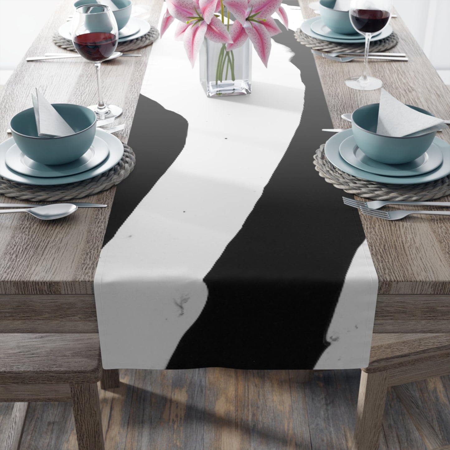 'Positive and Negative' - Table Runner