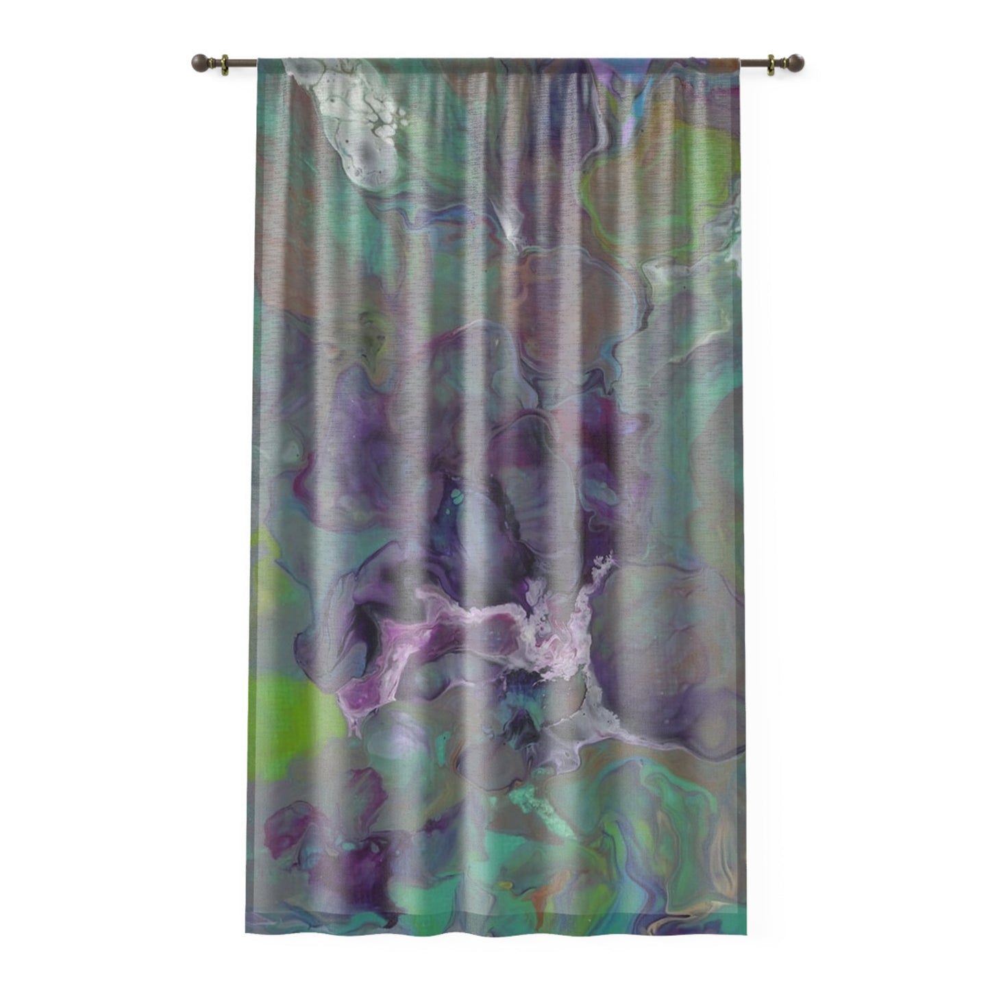 'Coral Reef' - Sheer Curtain