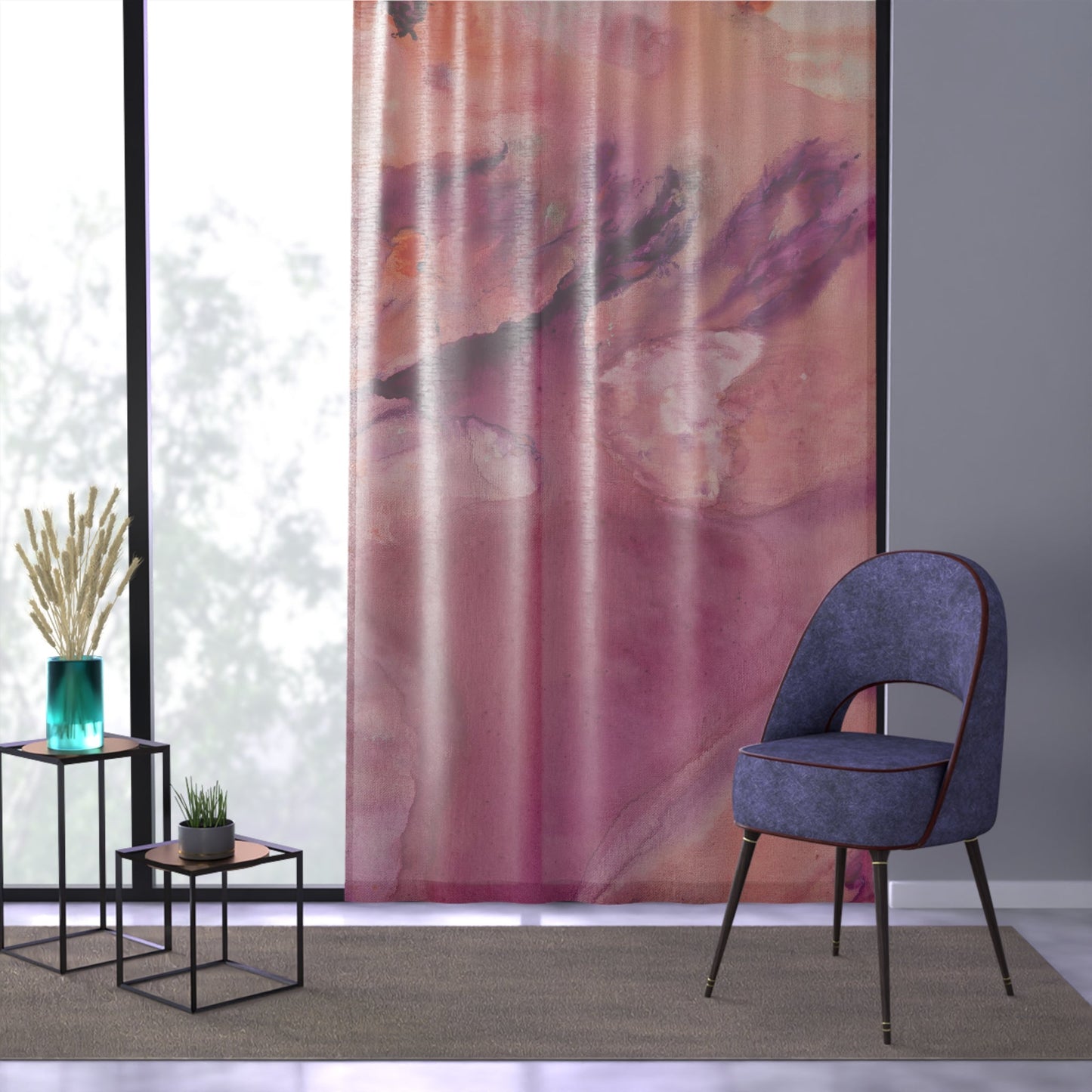 'Basking In The Sunshine' - Sheer Curtain