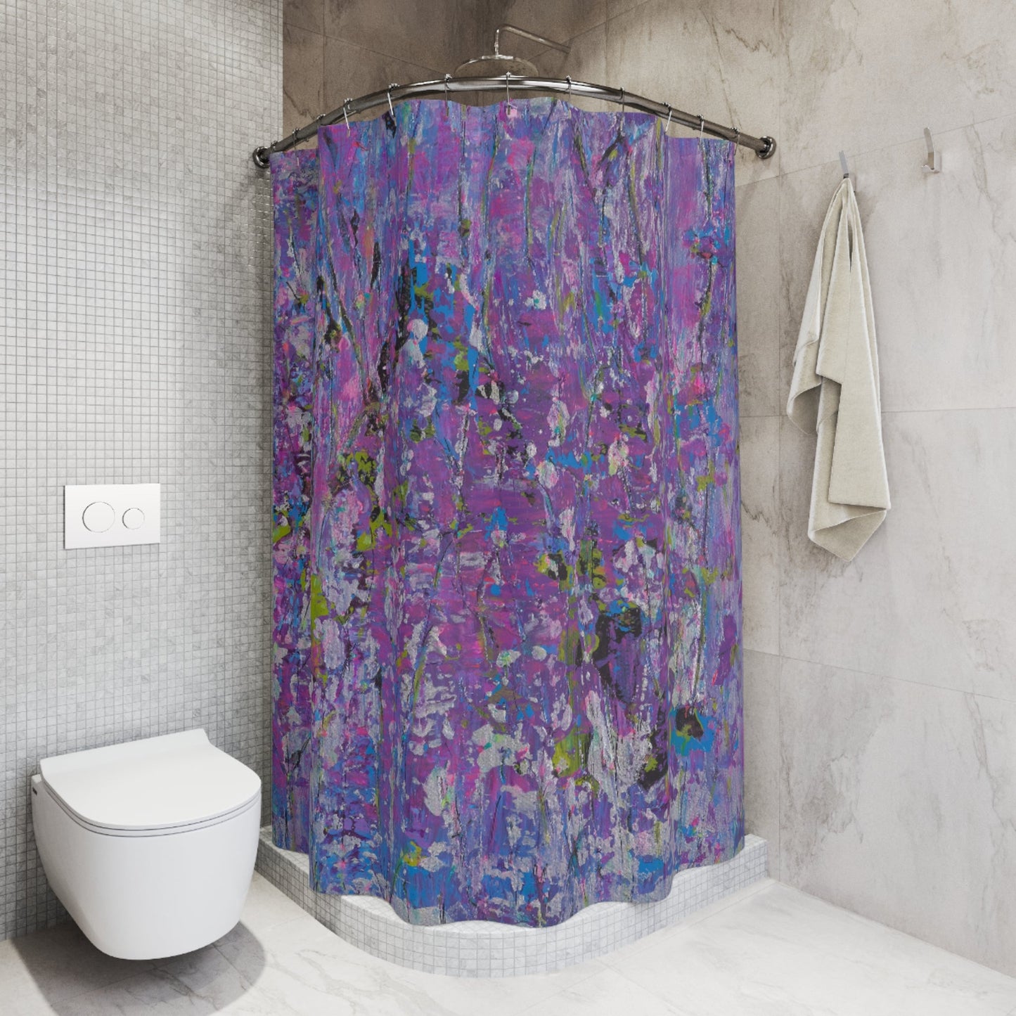 'Meadow Sunrise' - Shower Curtain