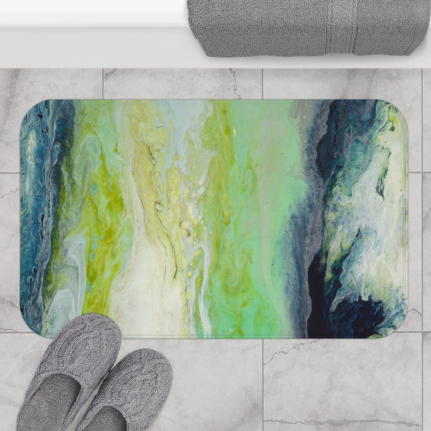 Rainy Day Sunshine - Bath & Kitchen Mat