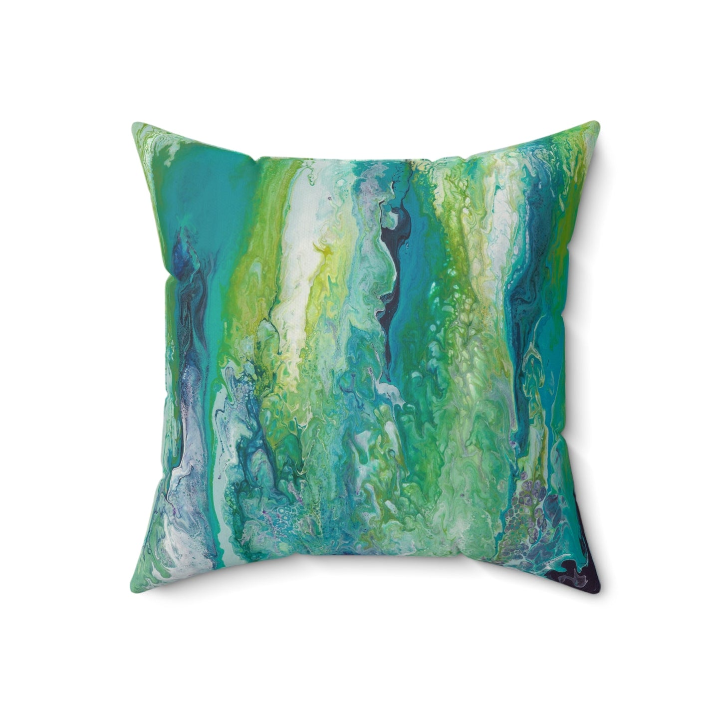'Effervescent' - Faux Suede Pillow