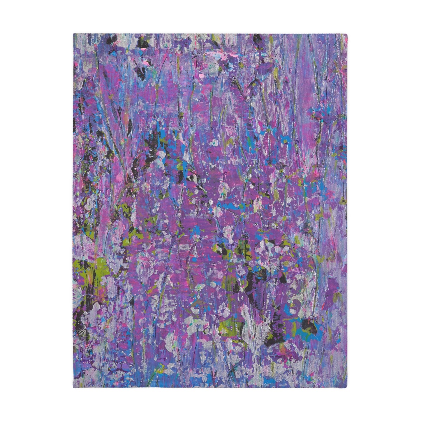 Meadow Sunrise - Velveteen Microfiber Blanket