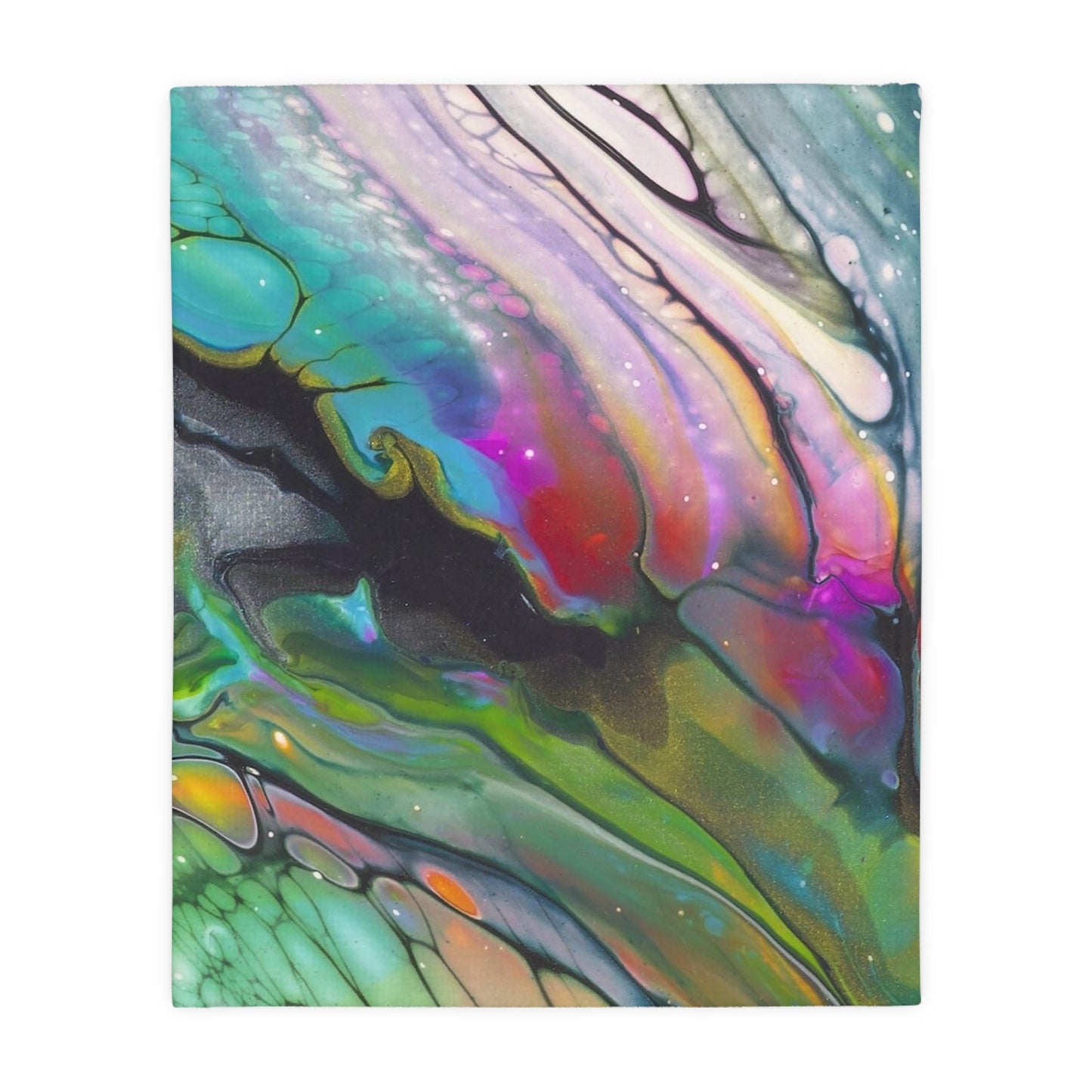 Butterfly Wings - Velveteen Microfiber Blanket