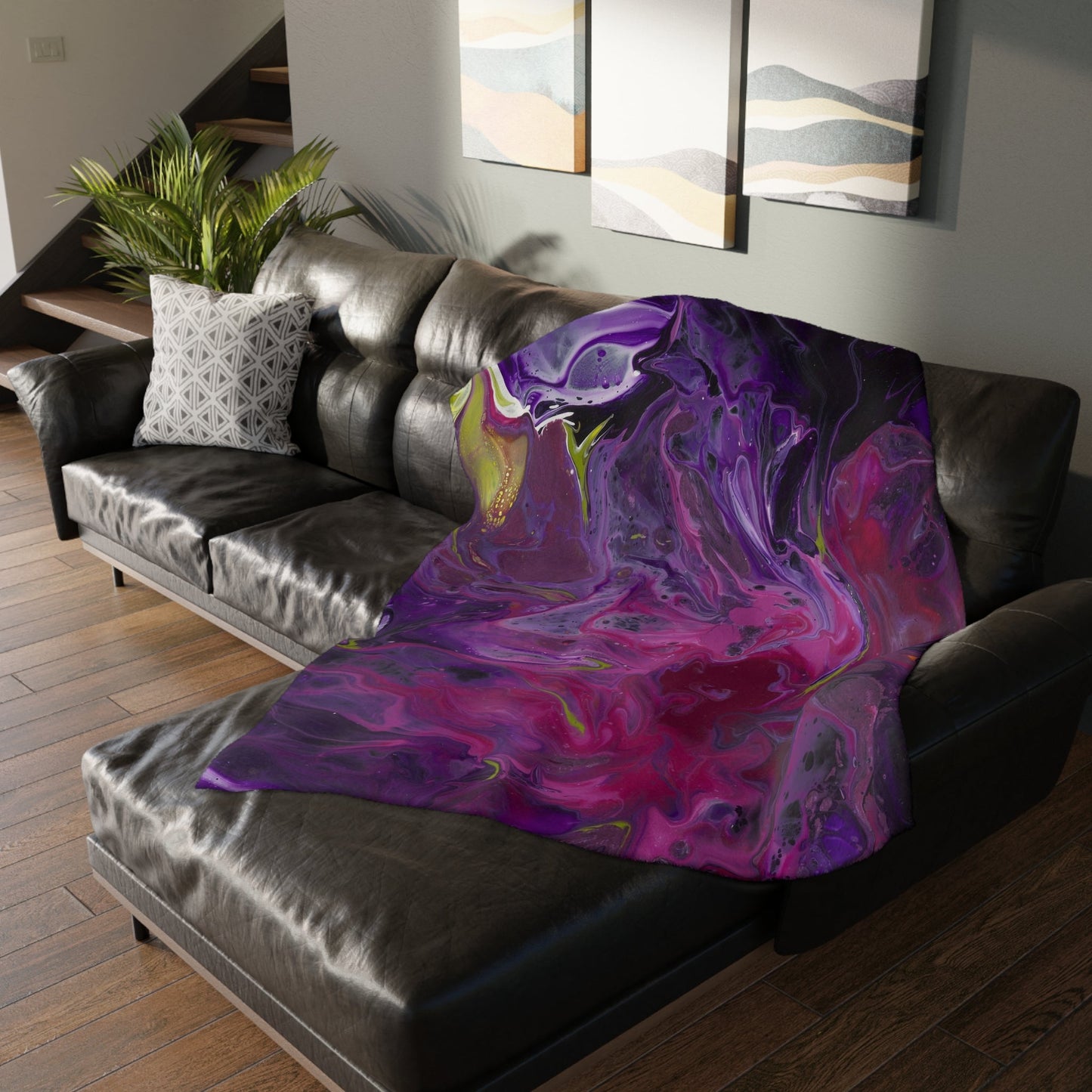 Blooming Gorgeous - Velveteen Microfiber Blanket