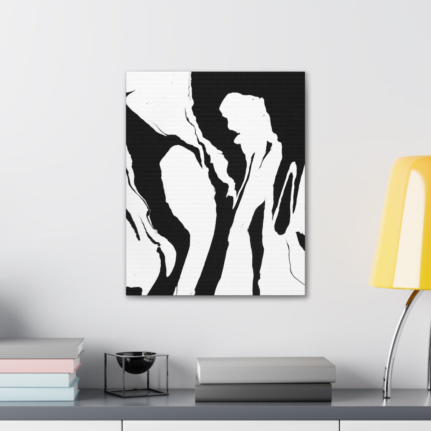 Positive and Negative - Gallery Wrapped Canvas
