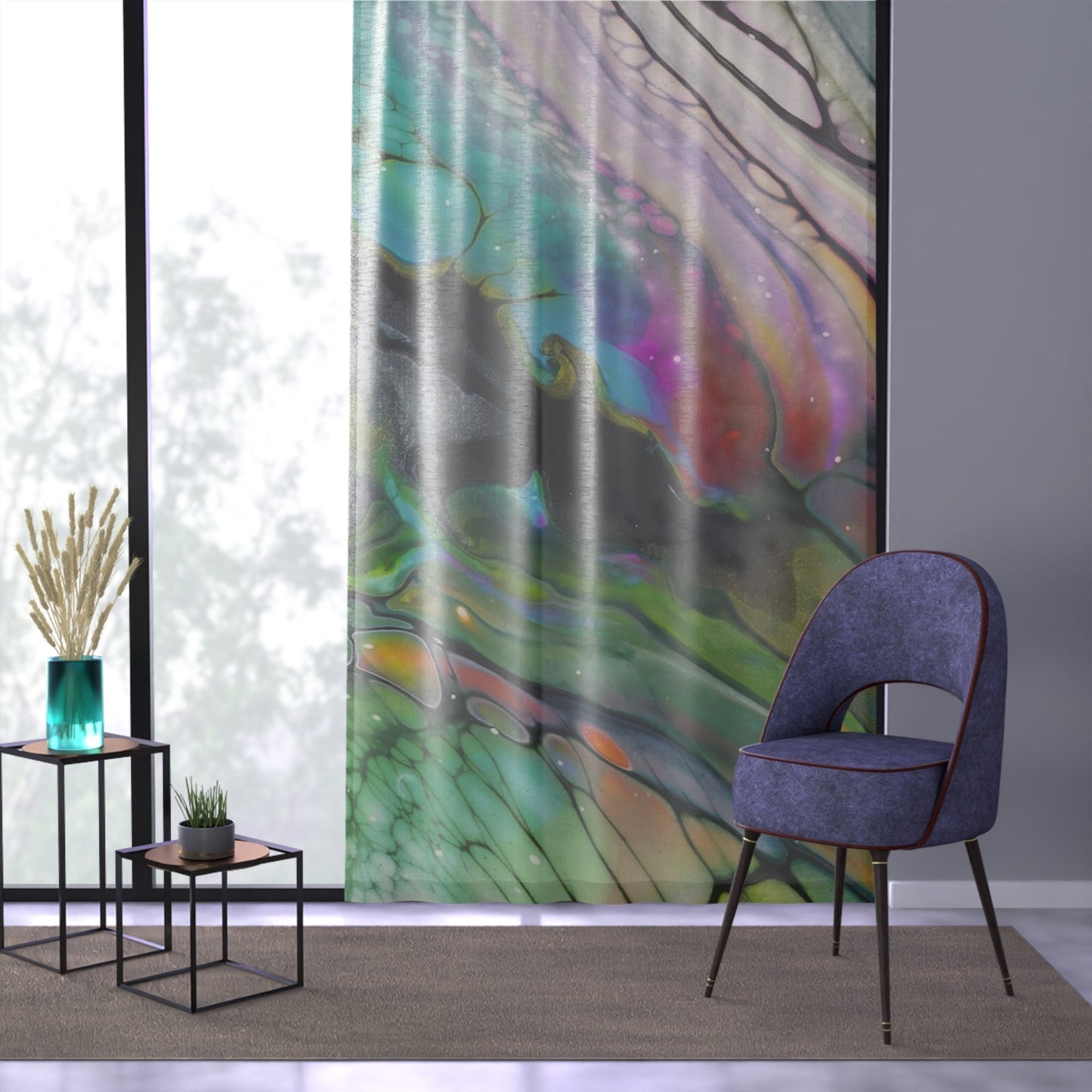 'Butterfly Wings' - Sheer Curtain