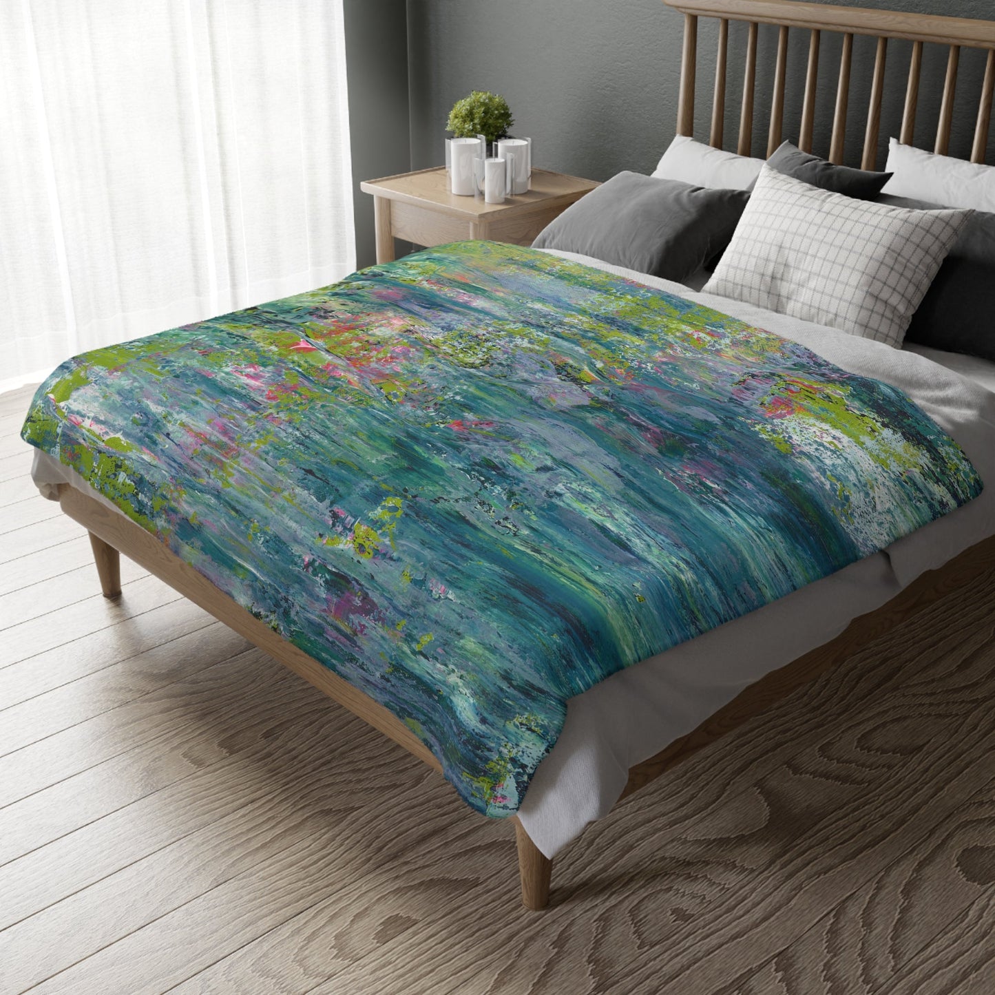 It's A Spring Thing - Velveteen Microfiber Blanket