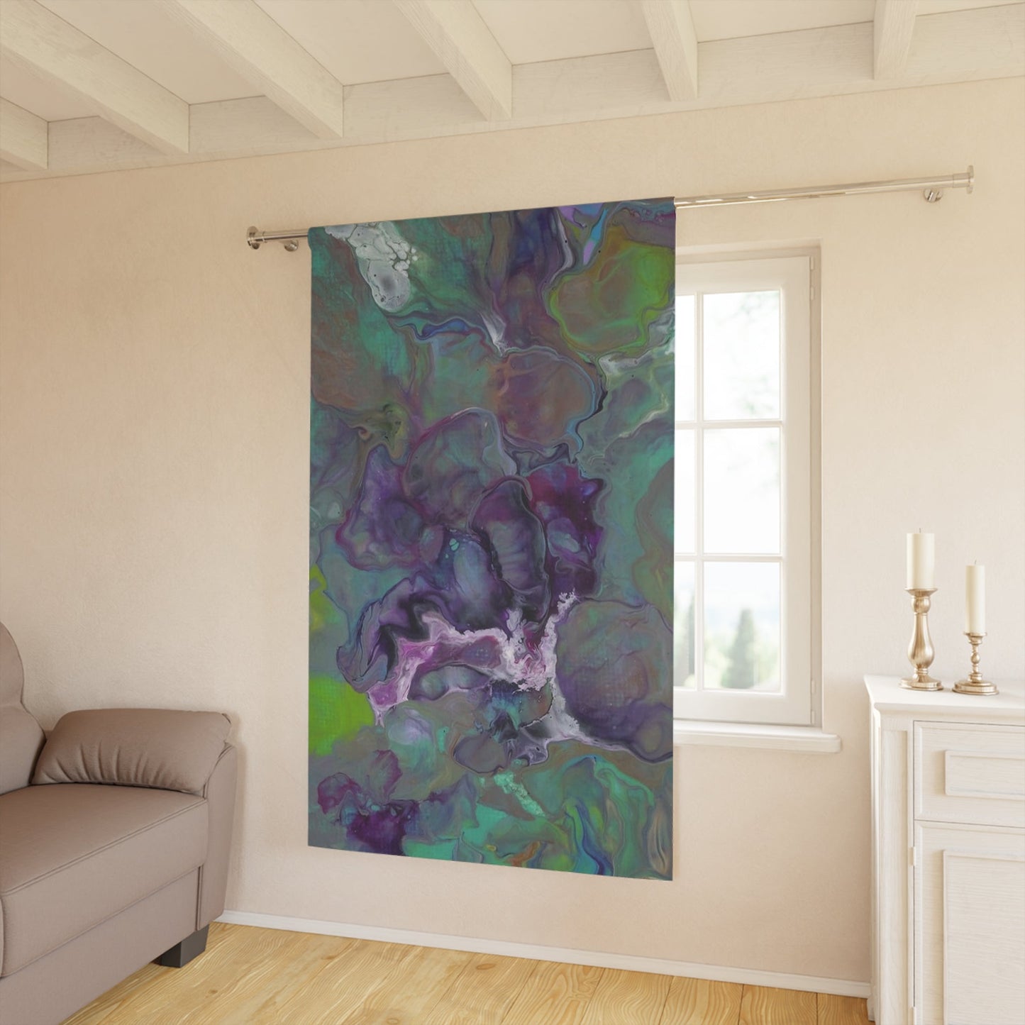 'Coral Reef' - Black-out Curtain