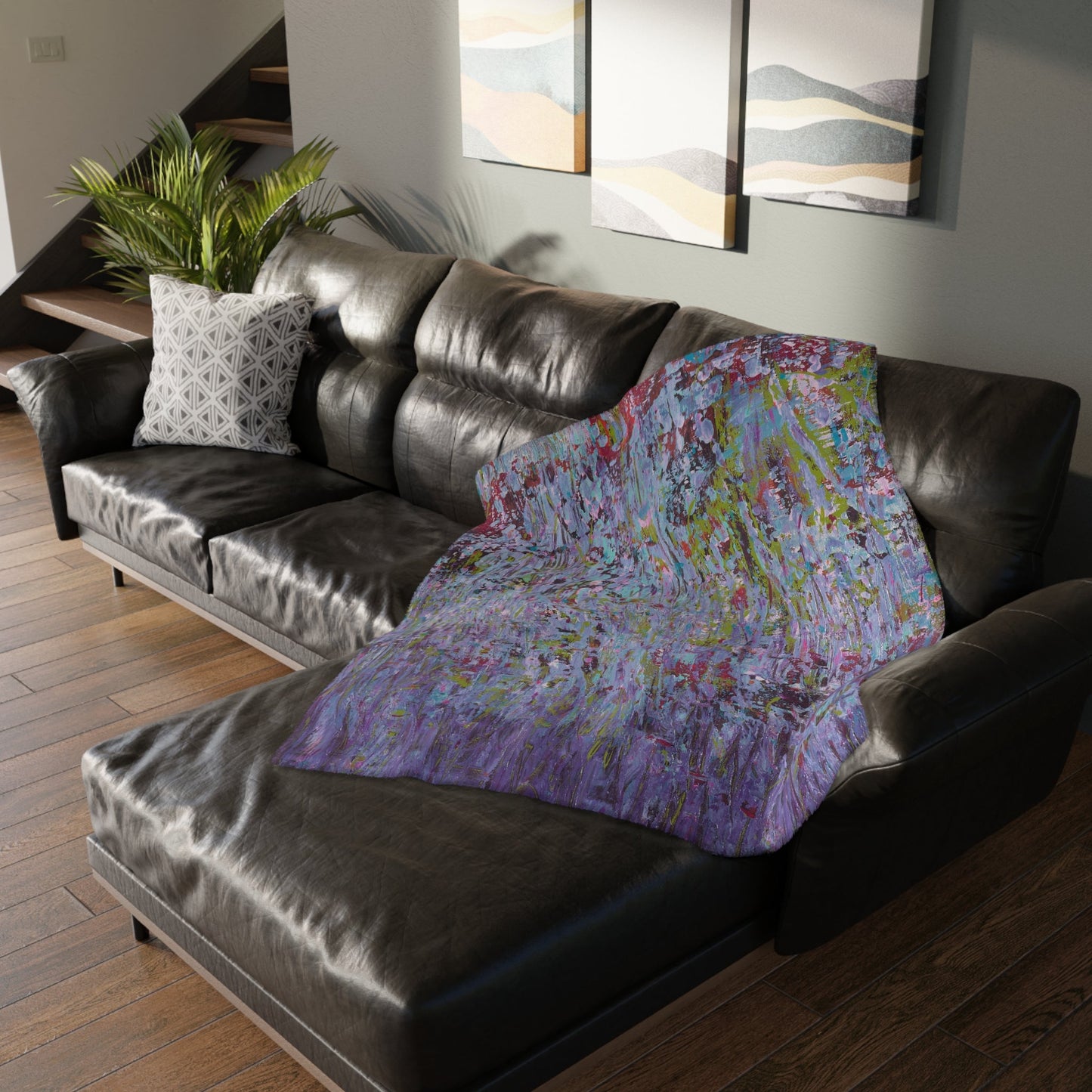 Wildflowers - Velveteen Microfiber Blanket