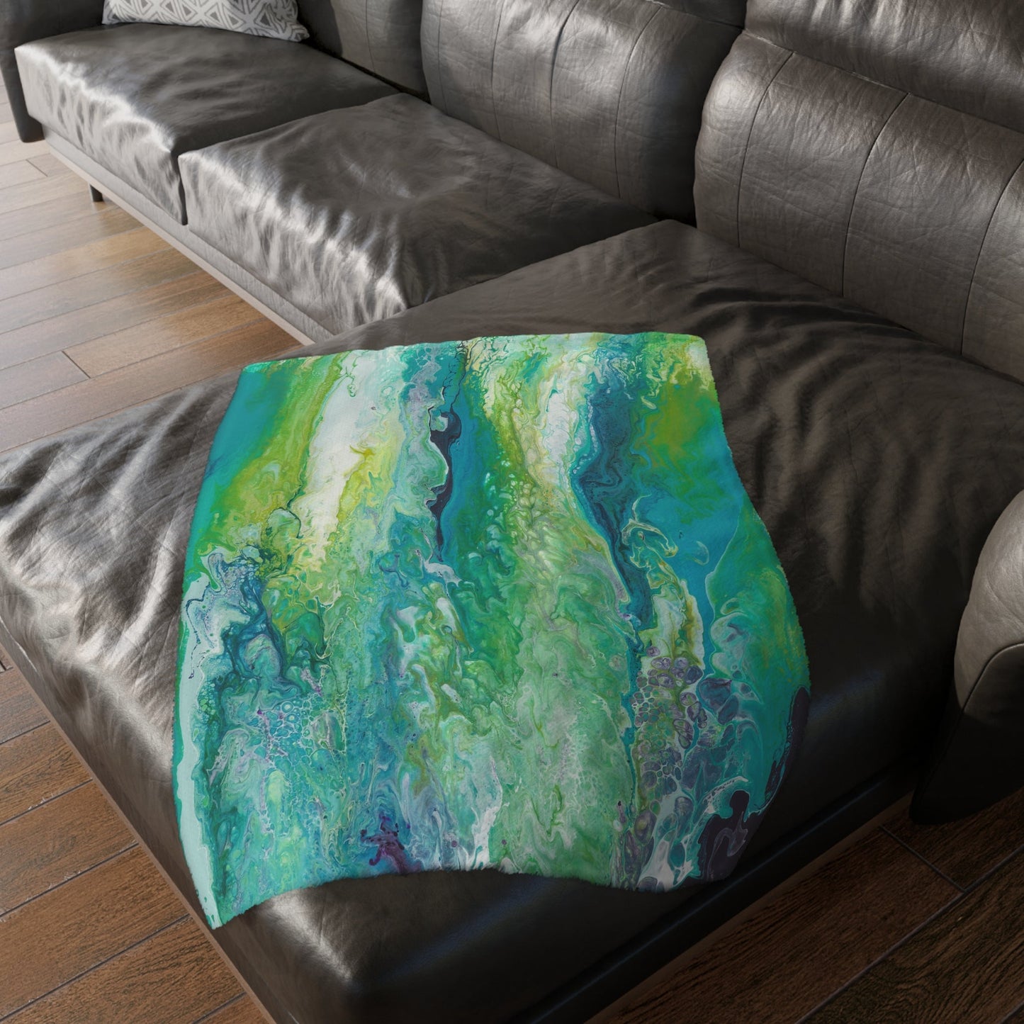 Effervescent - Velveteen Microfiber Blanket