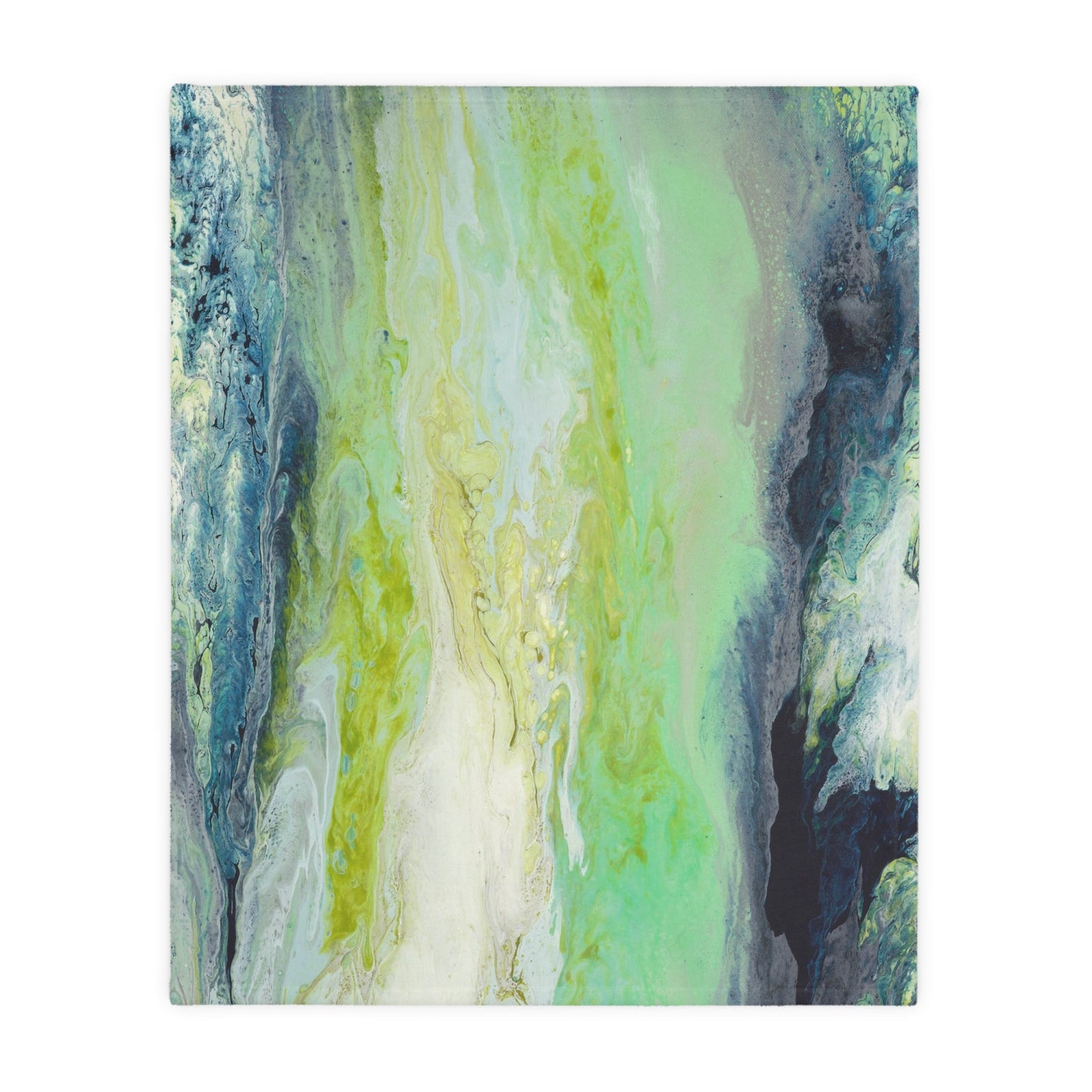 Rainy Day Sunshine - Velveteen Microfiber Blanket
