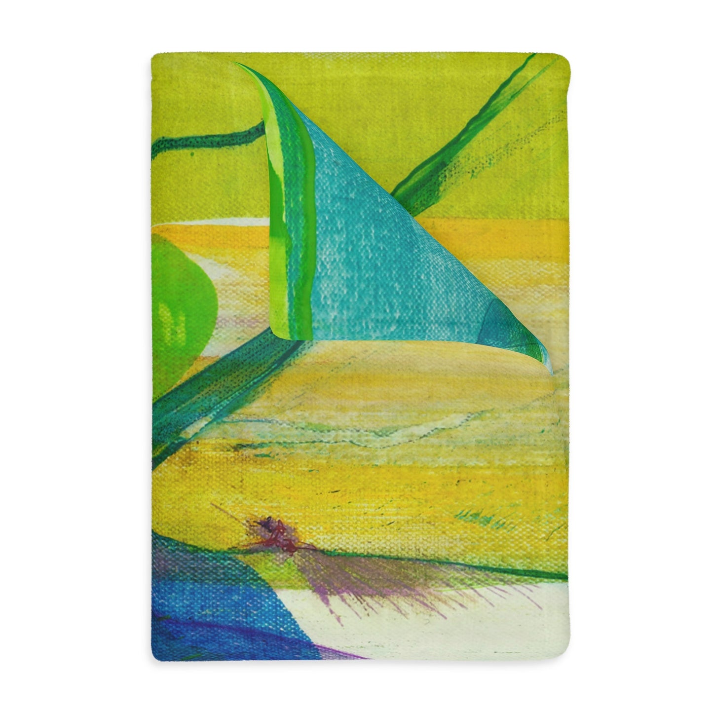 Through the Looking Glass - Velveteen Microfiber Blanket