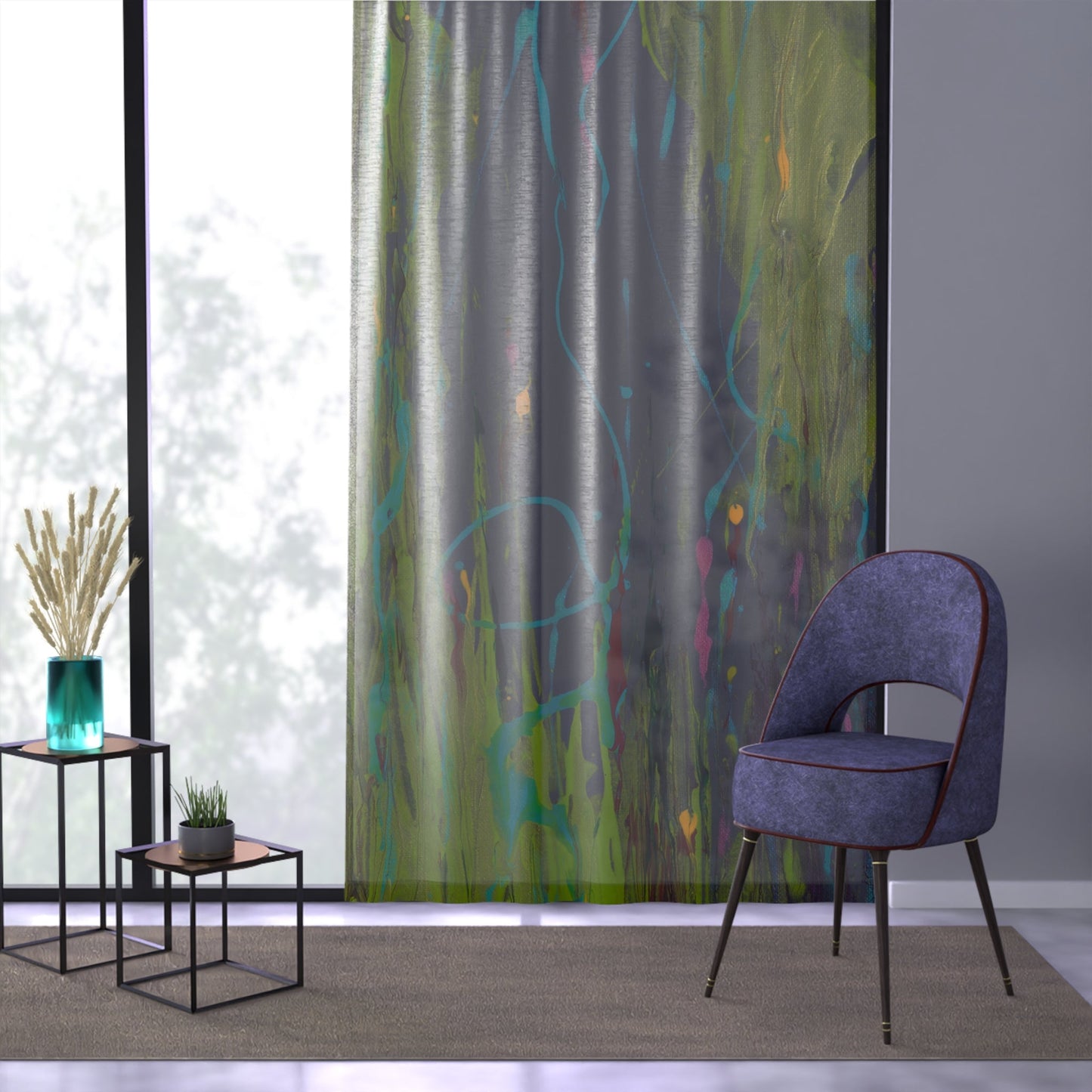 'Twilight' - Sheer Curtain