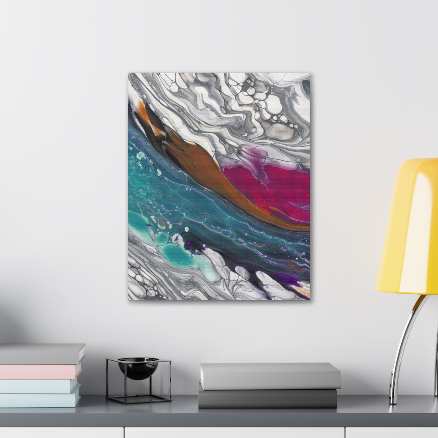 'Against The Current' - Gallery Wrapped Canvas
