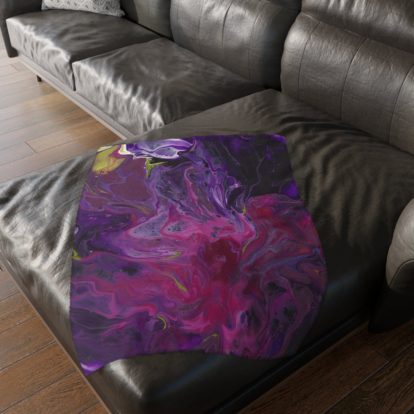 Blooming Gorgeous - Velveteen Microfiber Blanket
