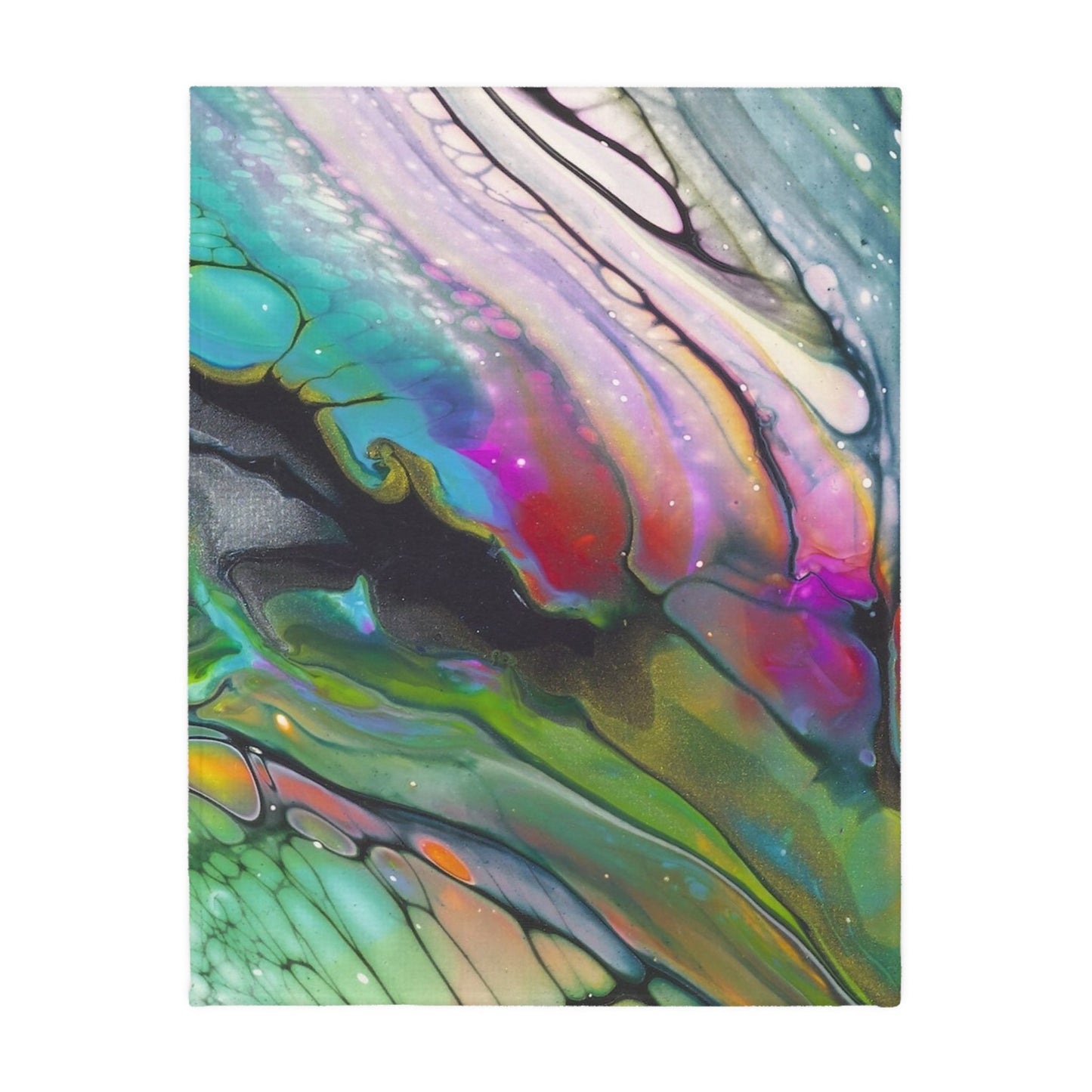 Butterfly Wings - Velveteen Microfiber Blanket